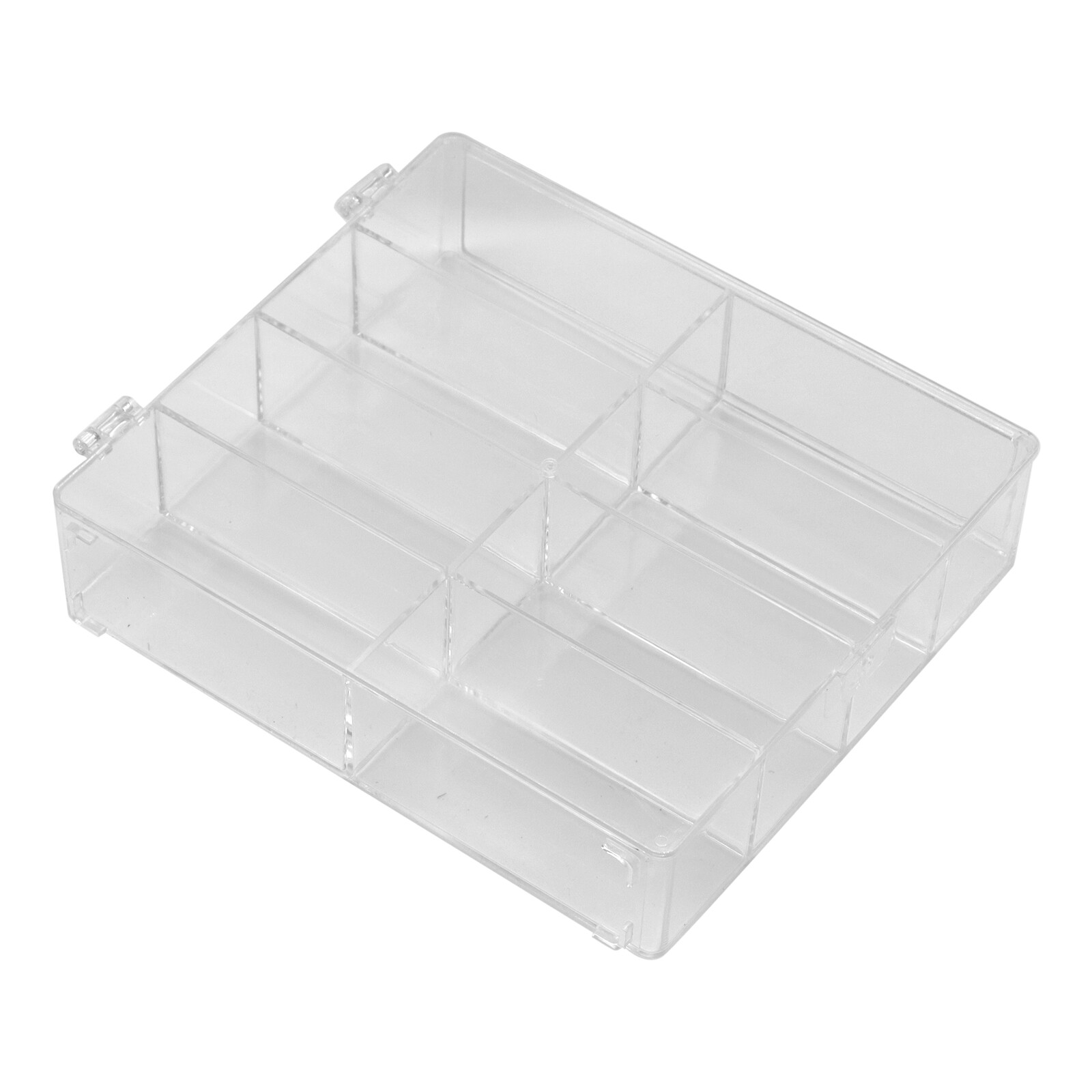 4x Organizer Box Display Case 8 Car for 1/64 Hotwheels Diecast Locking Stackable
