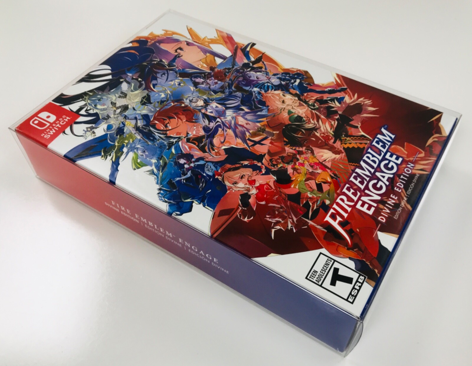 1 Box Protector For FIRE EMBLEM ENGAGE: DIVINE EDITION. Nintendo Switch. NTSC