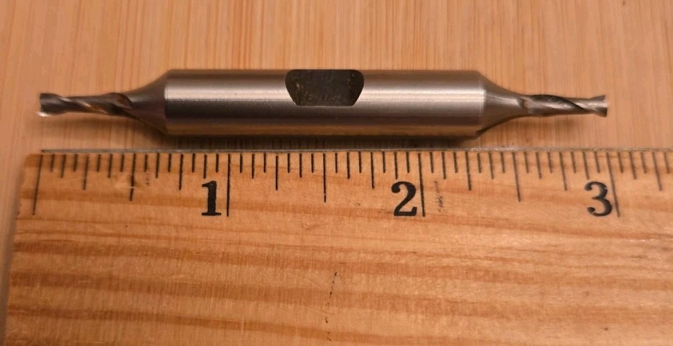 Cleveland Twist Drill Co. High Speed = Size 1/8" = Shank 3/8"