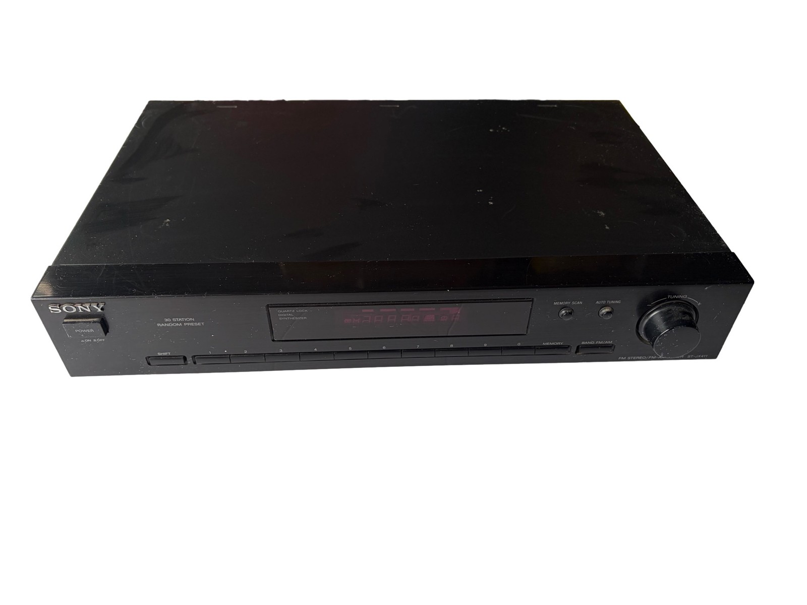 Sony ST-JX411 Quartz Lock Digital Synthesizer AM/FM Stereo Tuner
