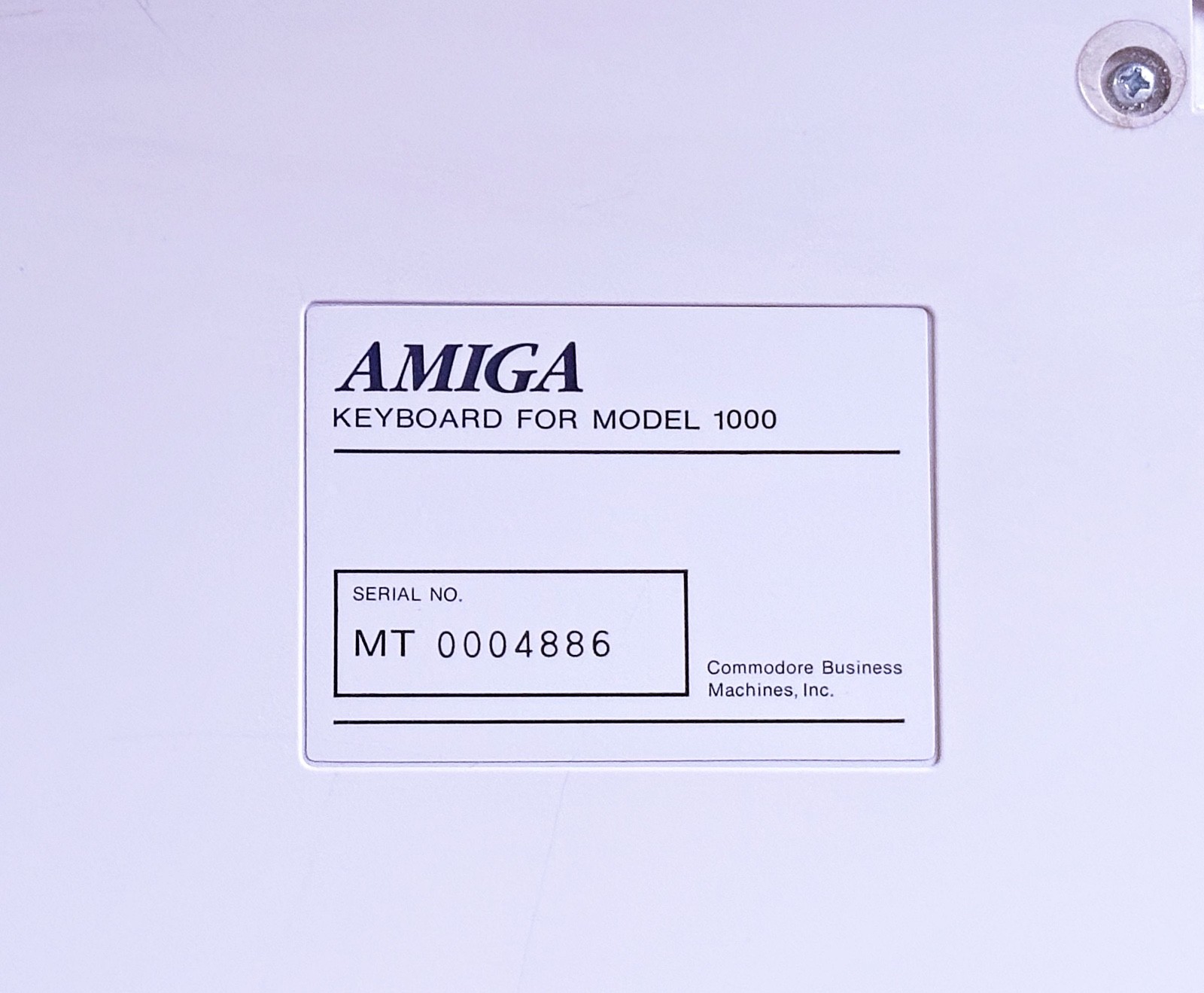 Commodore Amiga 1000 Computer W/ Mouse, Keyboard, Accessories, Software, & More!