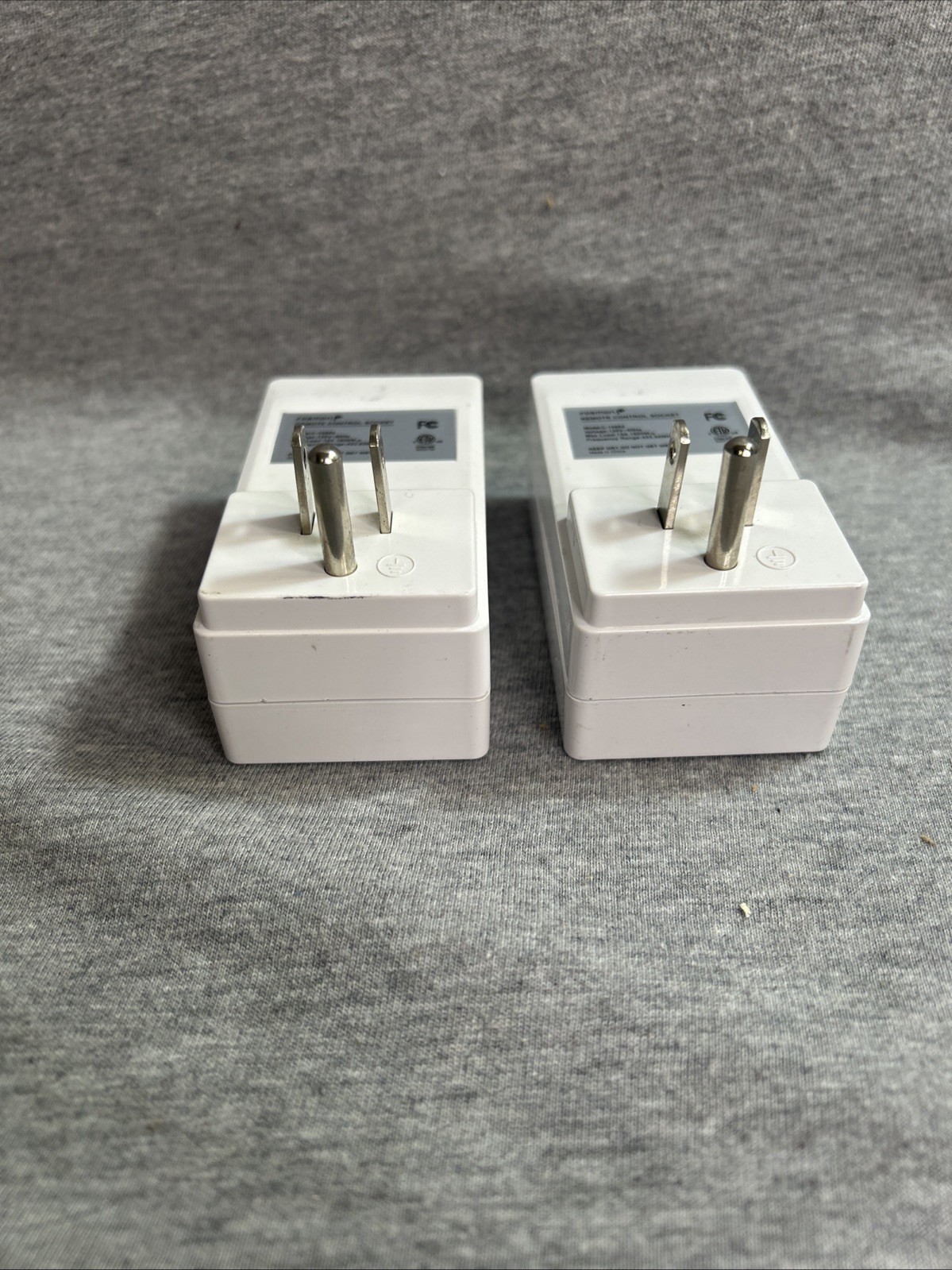 Fosmon Remote Control Socket Set Of 2, Model # 10692