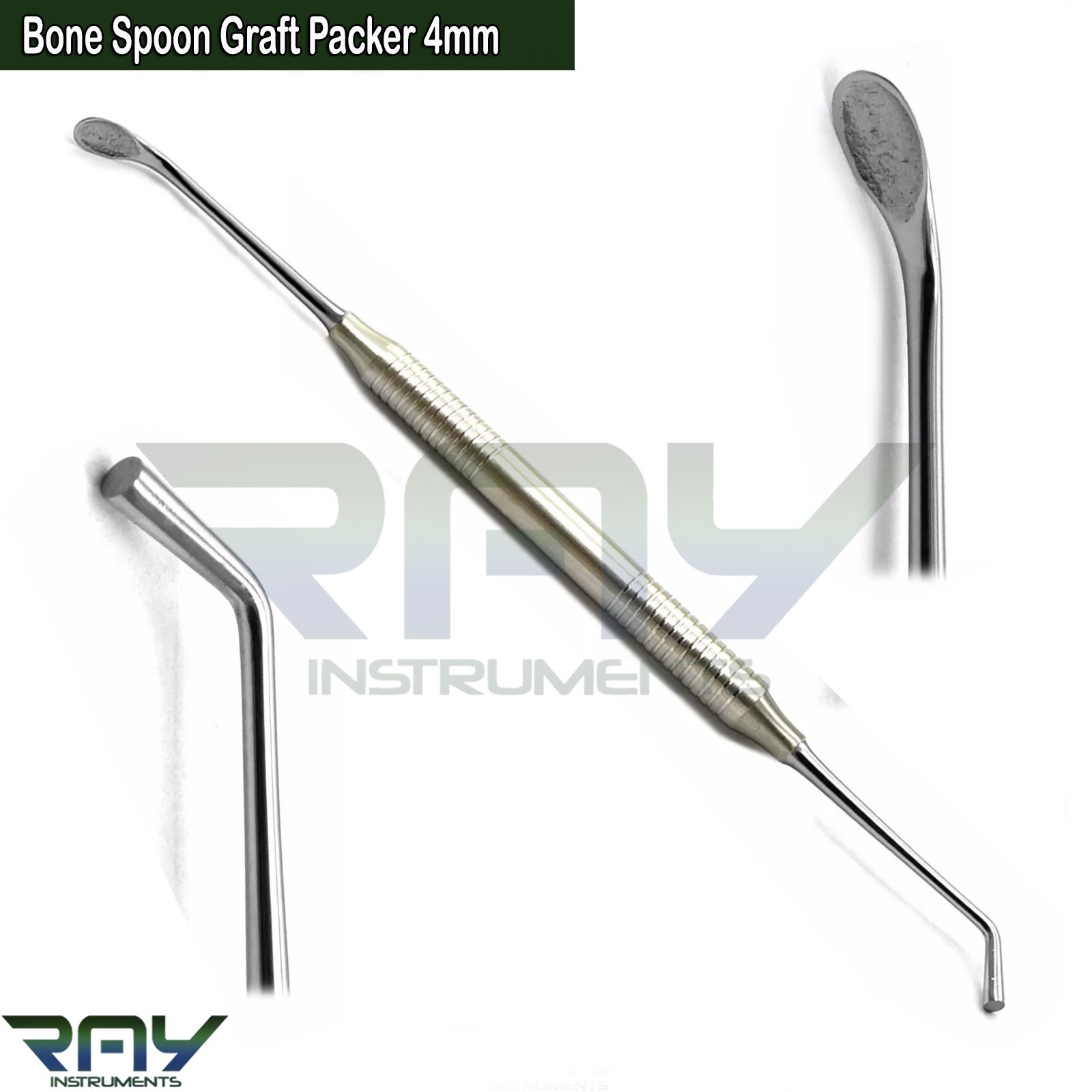 Dental Bone Grafting Instruments Palti Bone Graft Packer Compactor Scraper