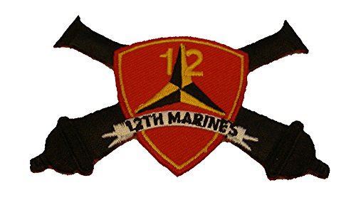 12th MARINE REGIMENT ARTILLERY PATCH - Color - Veteran Owned Business