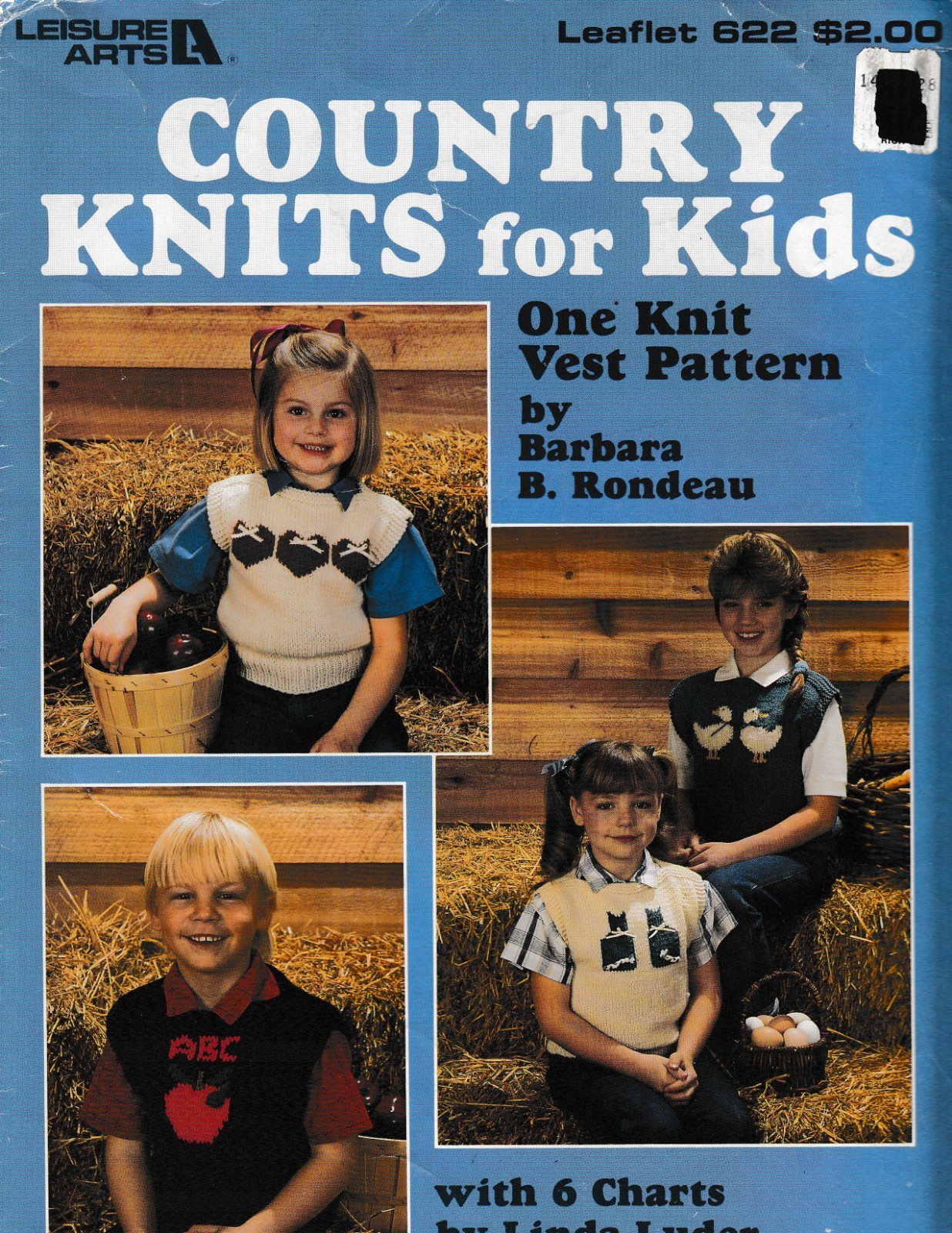 Country Knits for Kids Vest Pattern | Leisure Arts 622