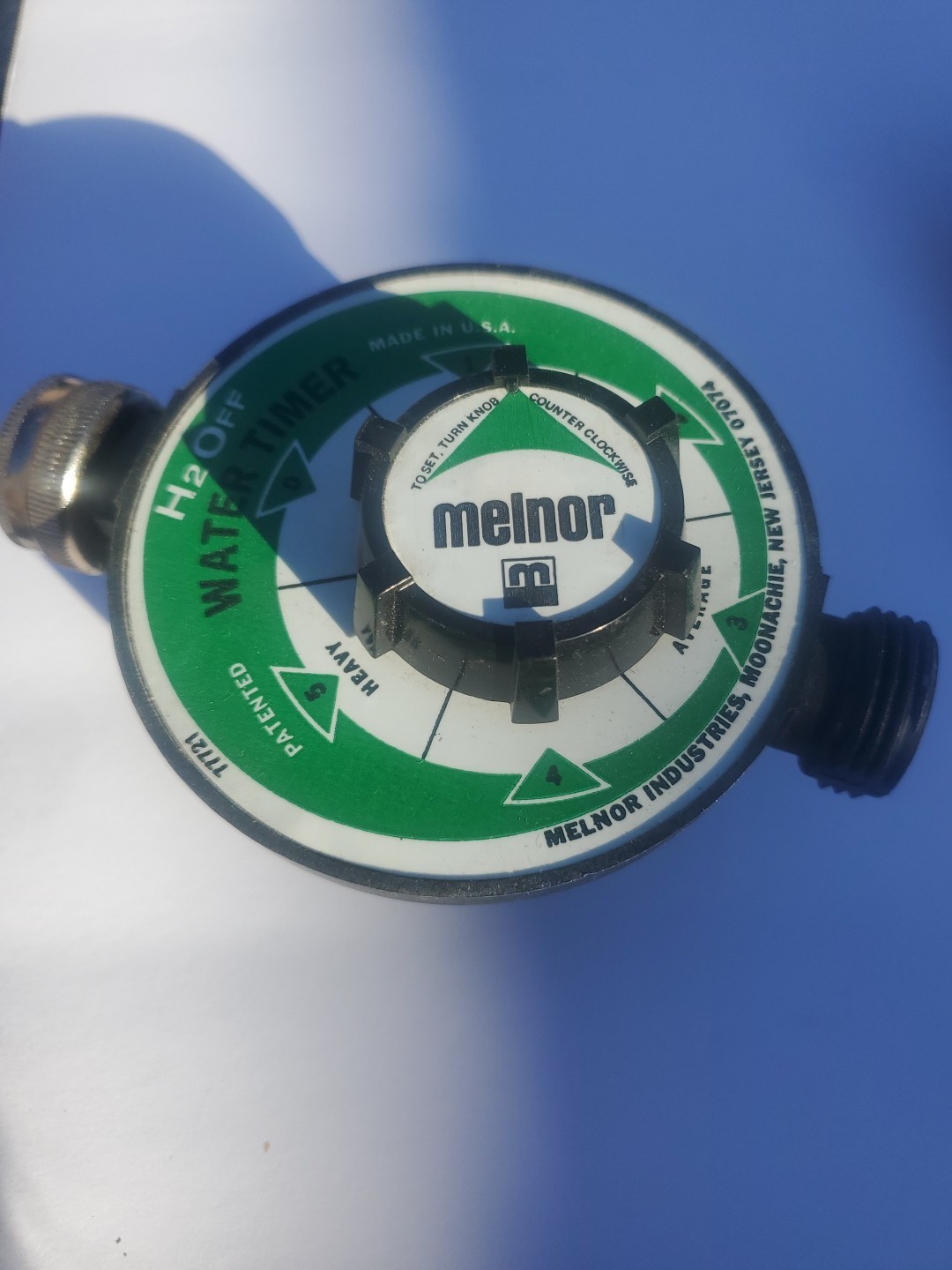 Vintage Melnor Time a Matic Water Control Automatic Timer NOS open original box