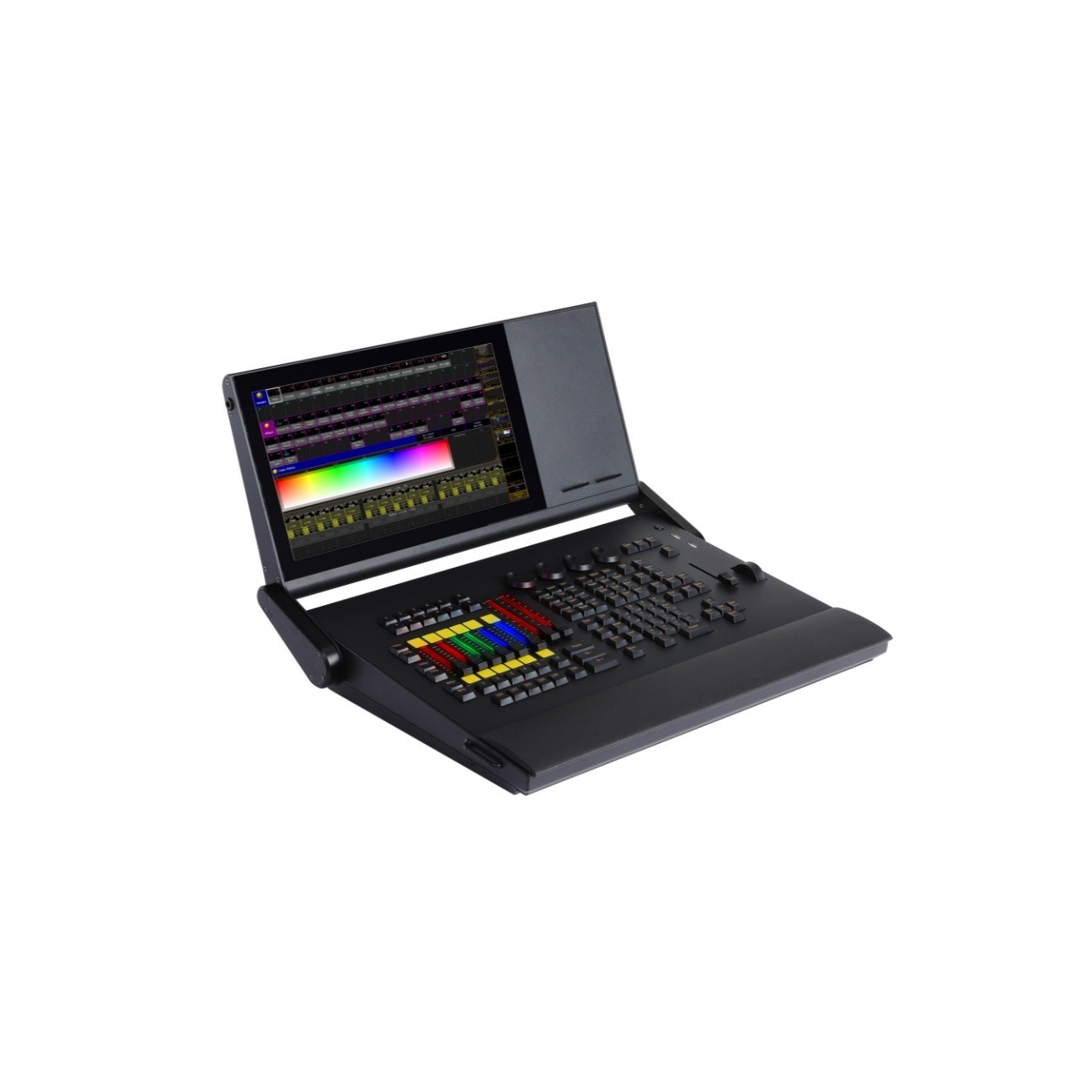 new motorized onpc controller command wing 2 rgb led fader control/display +case