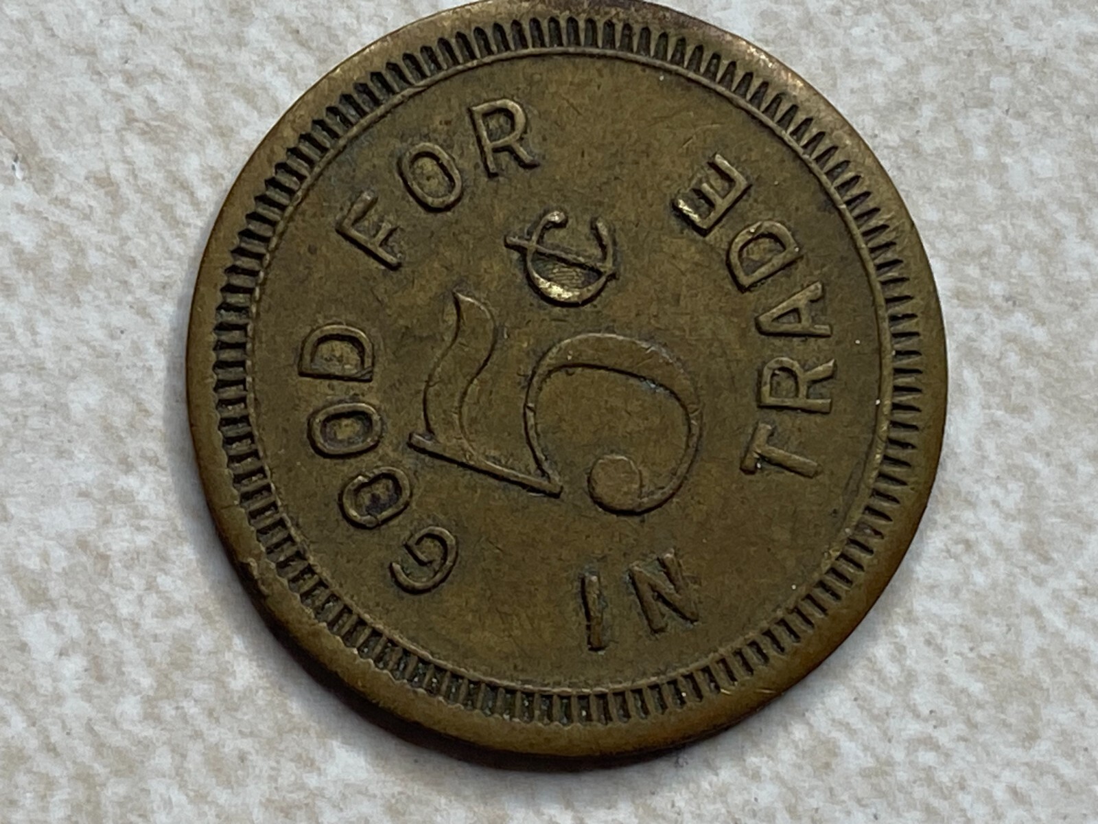 Jackson Buffet J Saint St Paul MN Minnesota Trade Token T8119