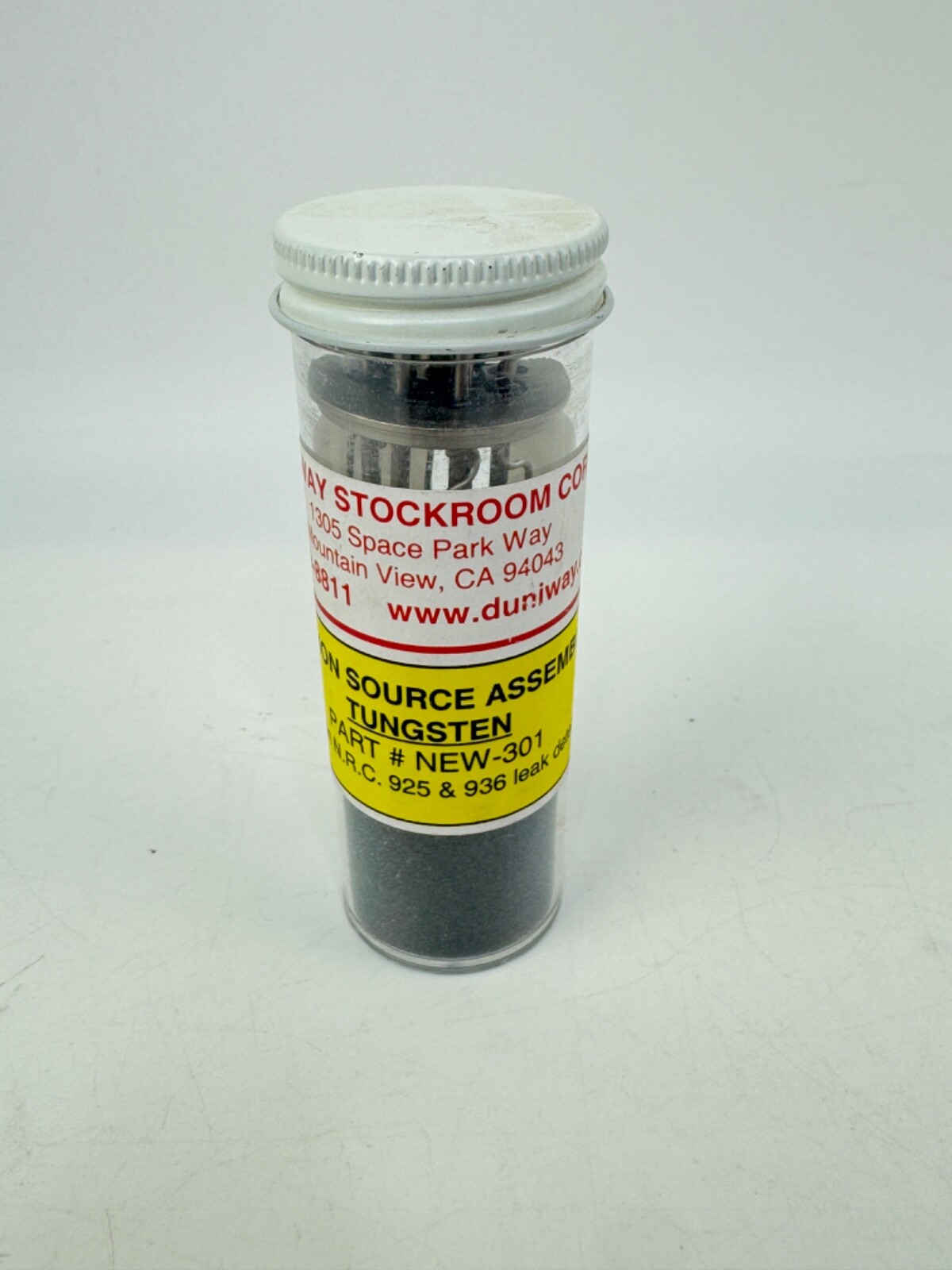 Duniway Stockroom Tungsten Part# NEW-301