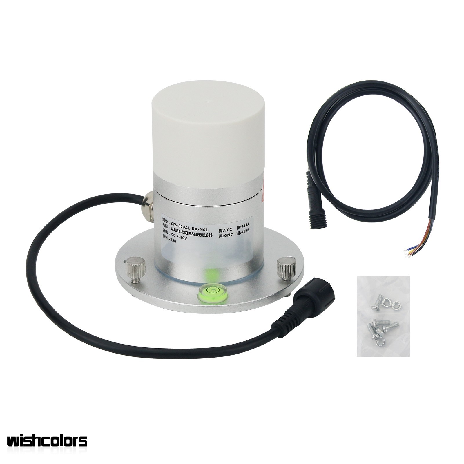 Photoelectric Pyranometer Total Solar Radiation Sensor Instrument + RS485 Output