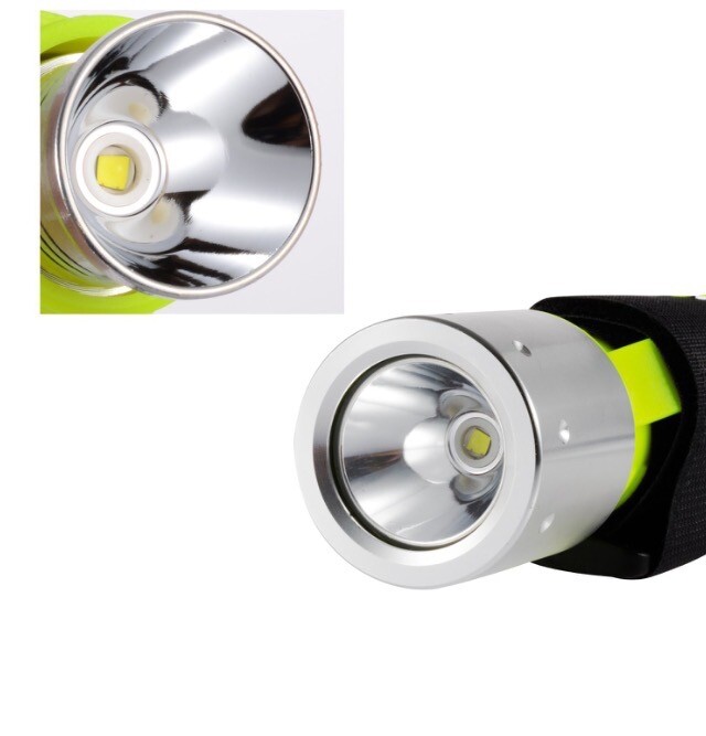 Diving Flashlight Scuba Dive Light Waterproof Underwater LED Torch Light