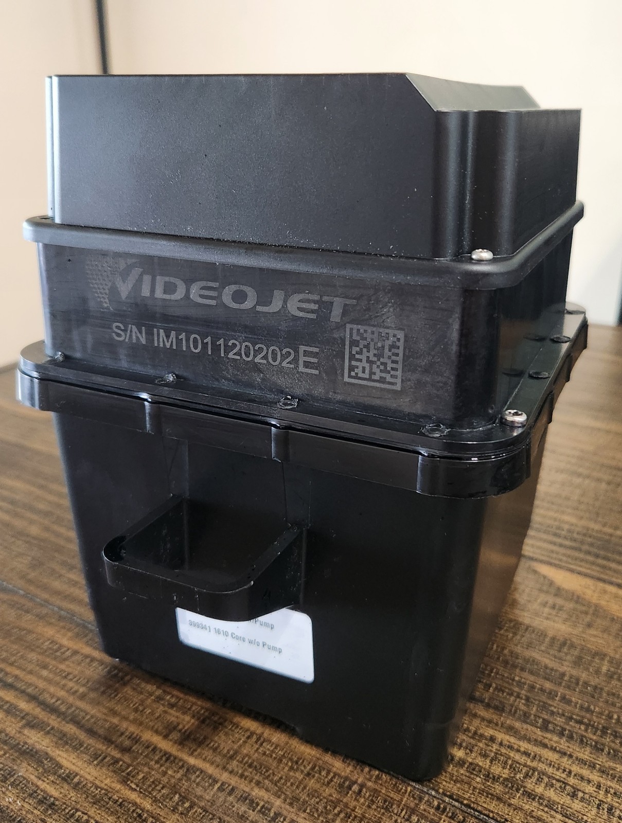 Videojet 399341 1610 Ink Core Assembly w/o Pump S/N IM101120202E Untested 
