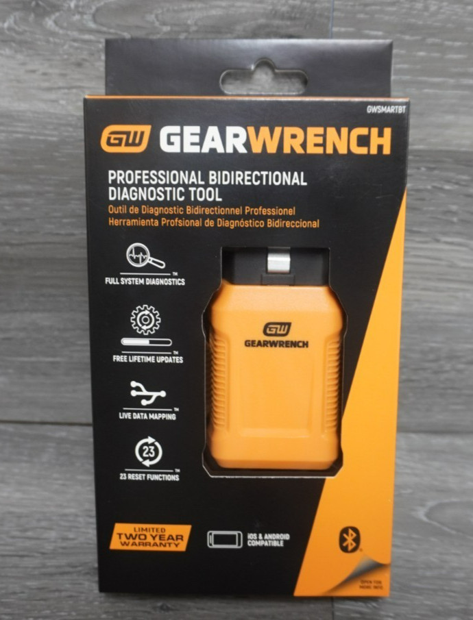 GearWrench Professional Bi-Directional Diagnostic Scan Tool GWSMARTBT New!