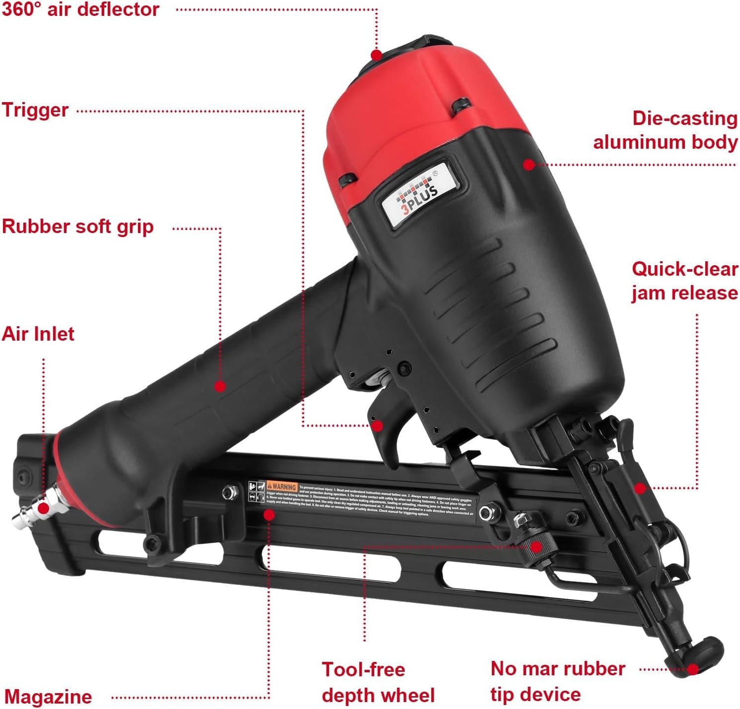 Professional Finish Nailer Tool