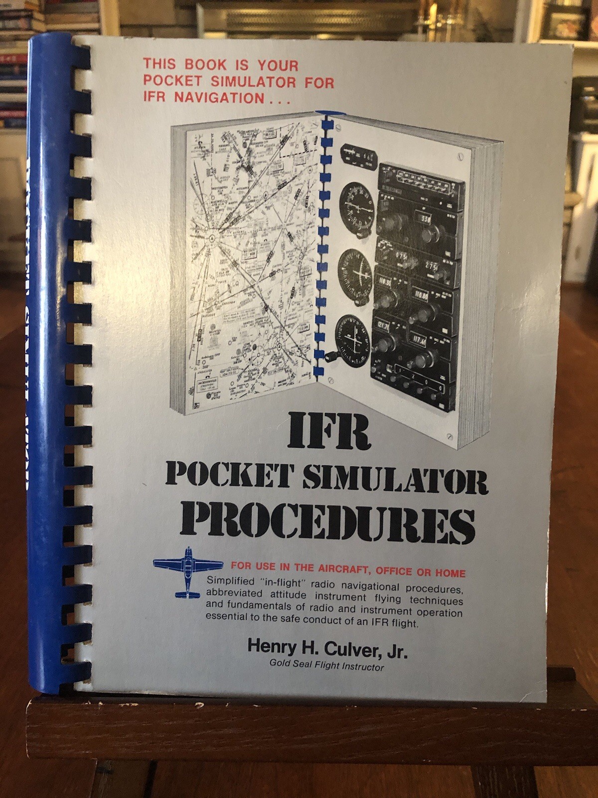 IFR Pocket Simulator Procedures by Henry H. Culver Jr. *Good cond-see photos*