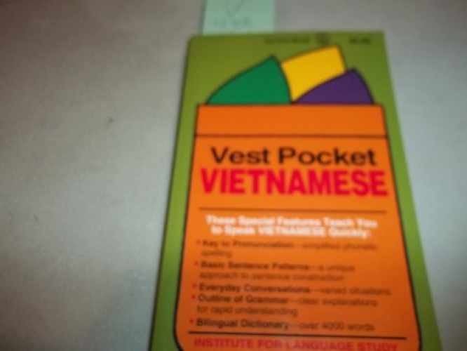Vest Pocket Vietnamese - Paperback, by Abraham Richard D. - Very Good