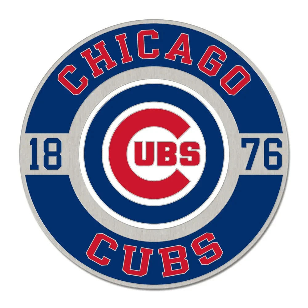 Chicago Cubs Established Enamel Collector Pin BRAND NEW FREE SHIPPING