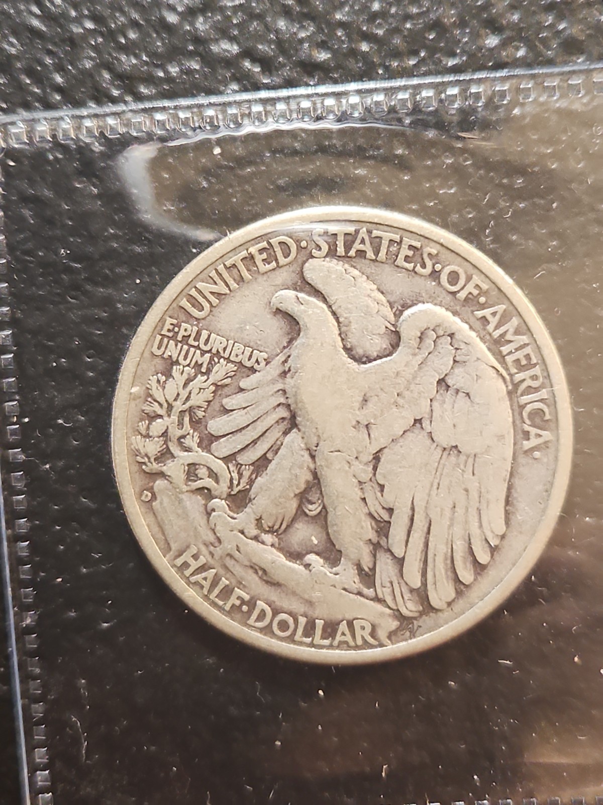 1938-D WALKING LIBERTY 50C #0715