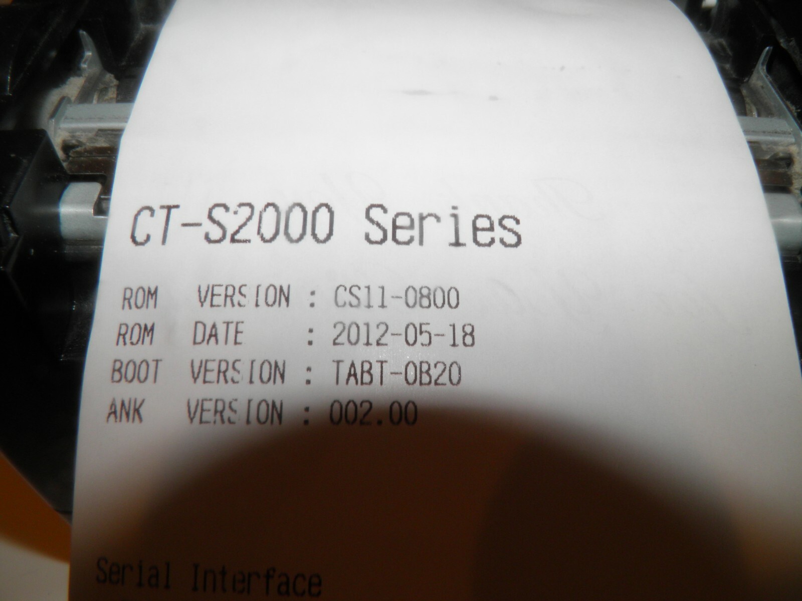 VeriFone Citizen RJV-3200 TM-U950 Replacement Thermal Receipt Printer Ruby CPU5