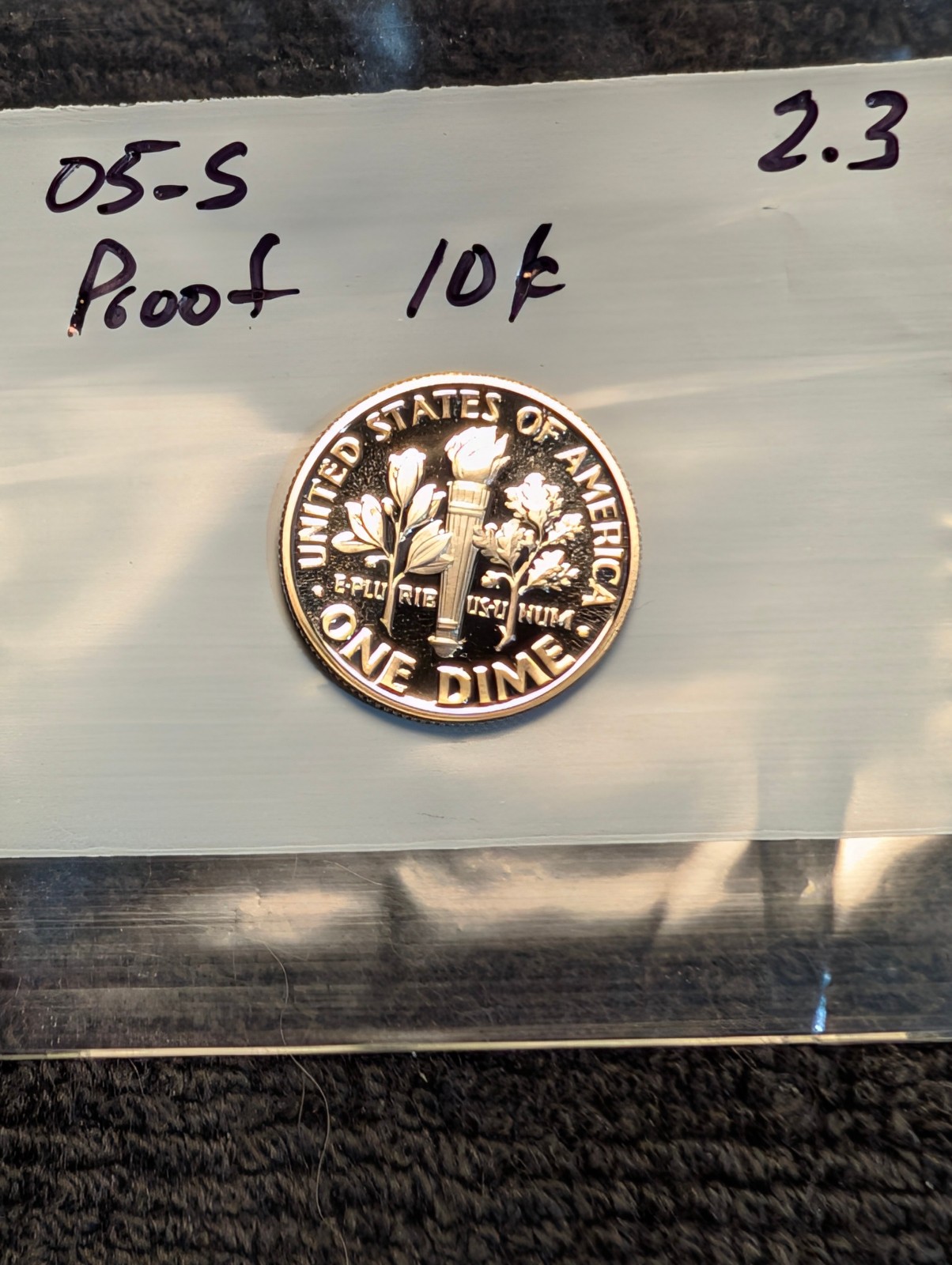 2005-S Proof Roosevelt Dime ** From Proof Set **