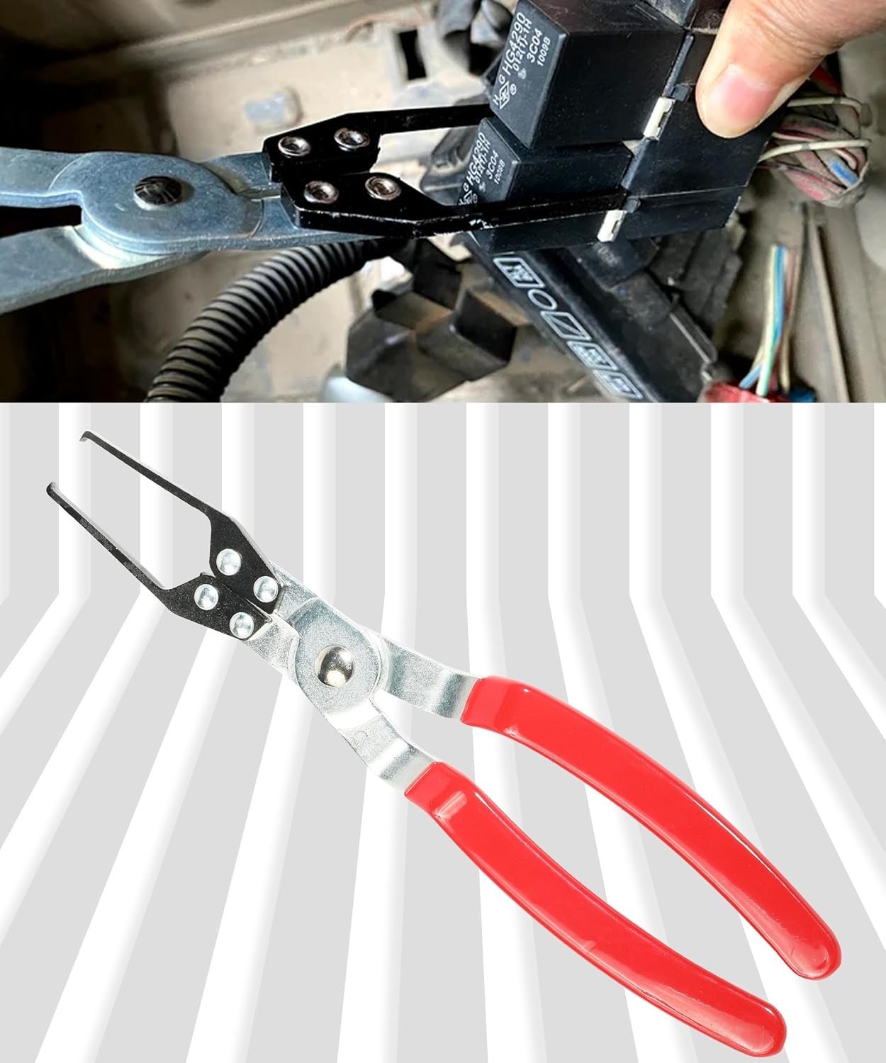 Relay Puller,Relay Puller Pliers,Car Accessories Auto Relay Clamp Puller Fuse...