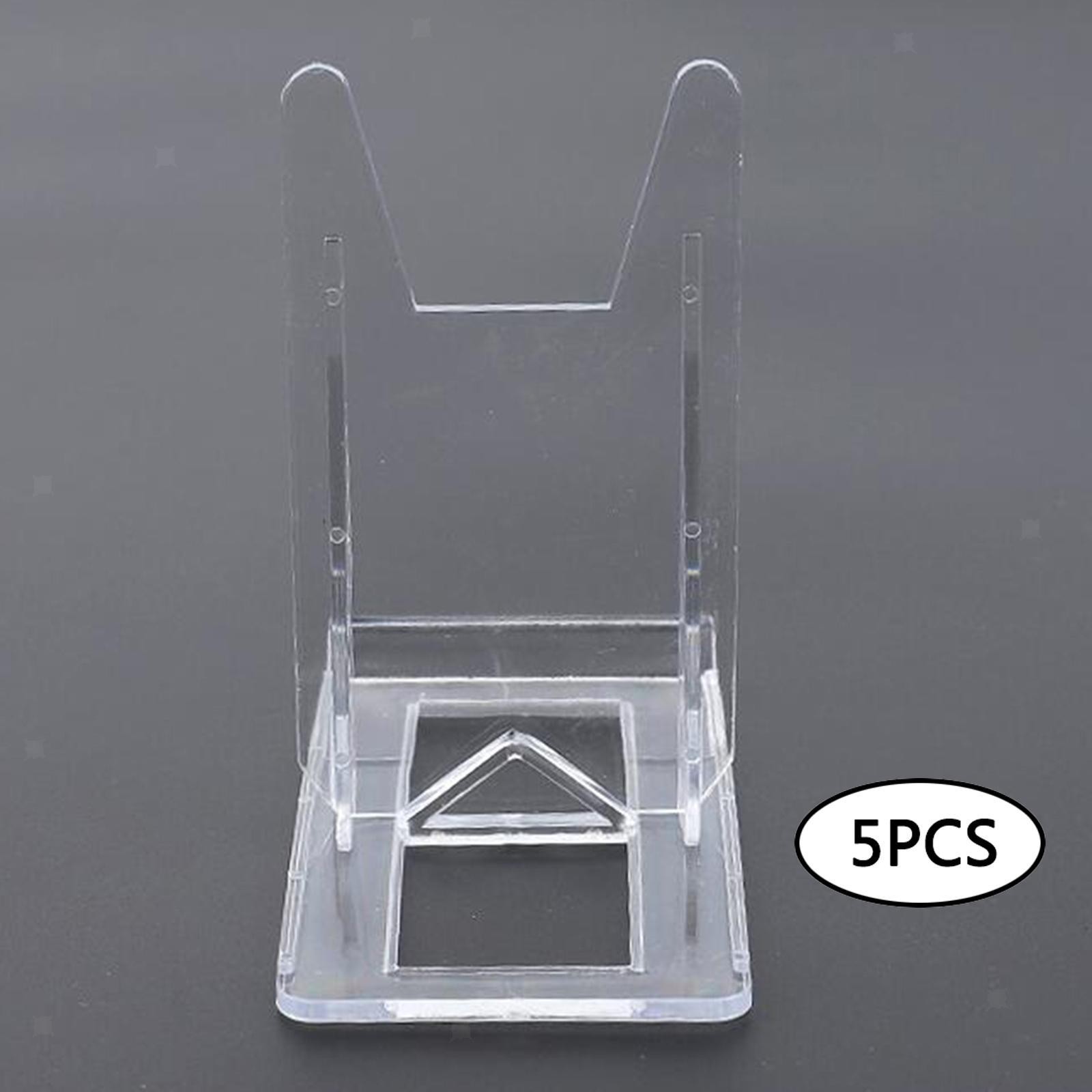 5x Adjustable Clear Display Stand Desk Table Display Stand Holder