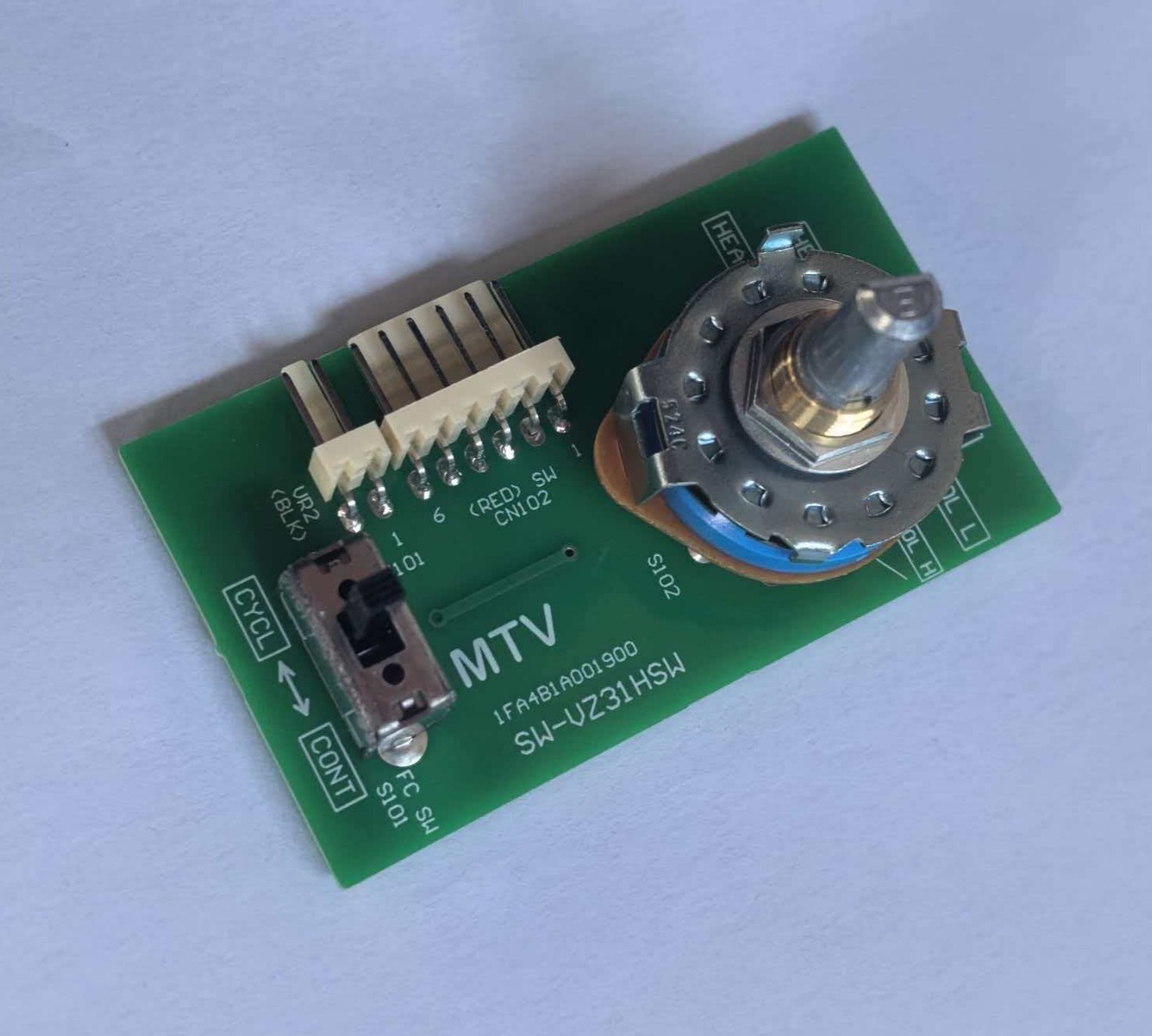 GE Main Switch WP28X56 AC Zoneline Main Control board SW-VZ31HSW 1FA4B1A001900