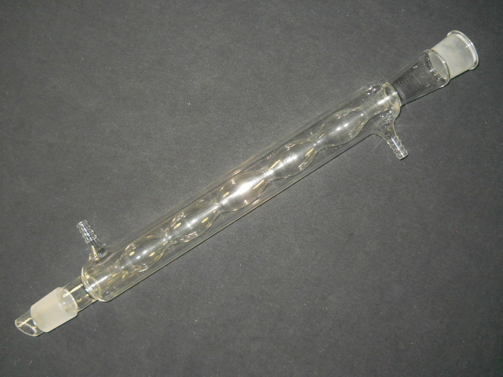 WILMAD-LABGLASS 29/26 Joints 300mm Jacket 5-Bulb Allihn Condenser, 457mm OAL B