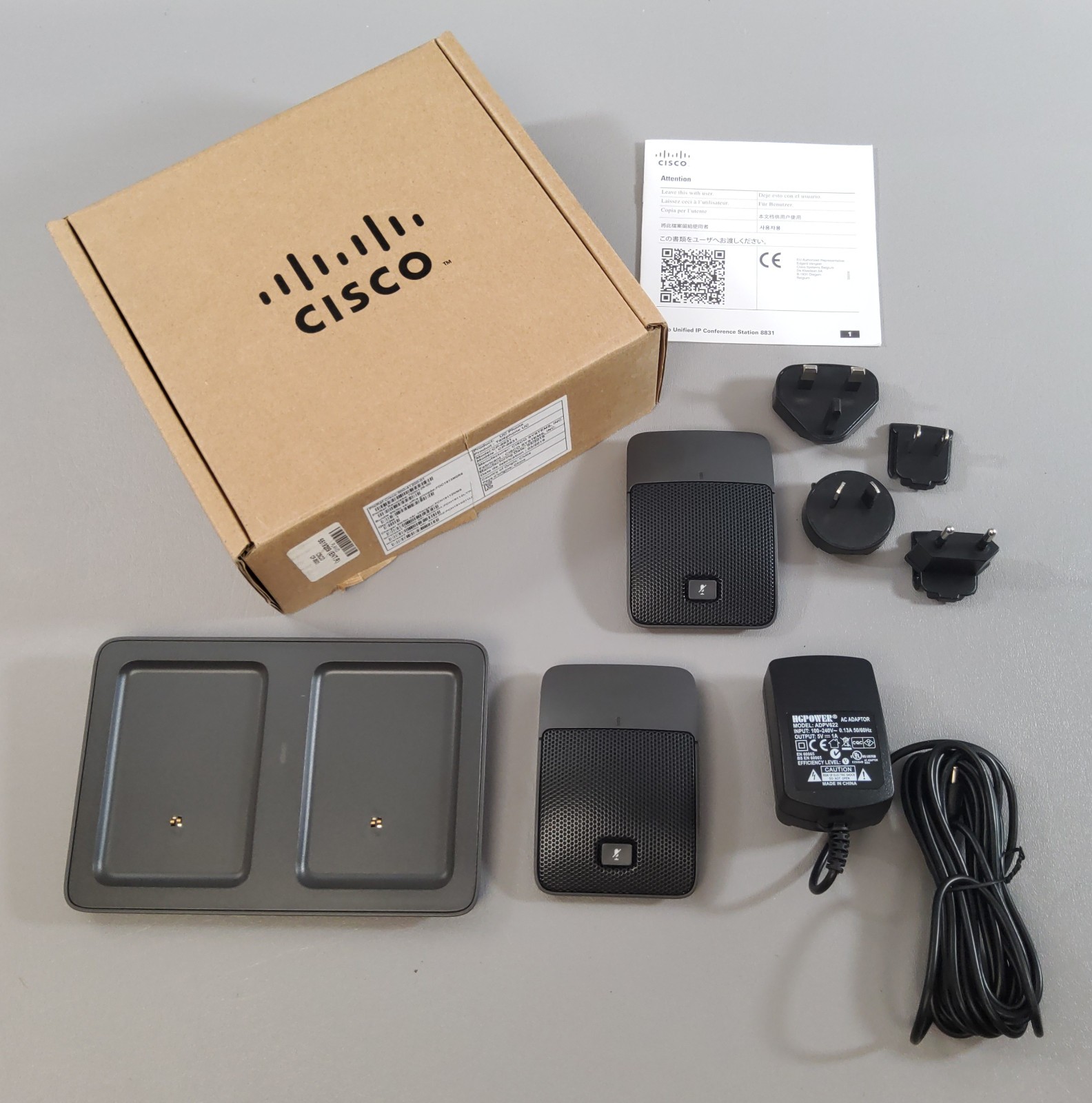 Cisco Cisco 800-41200-01 CP-8831 Wireless Microphone Kit Brand New