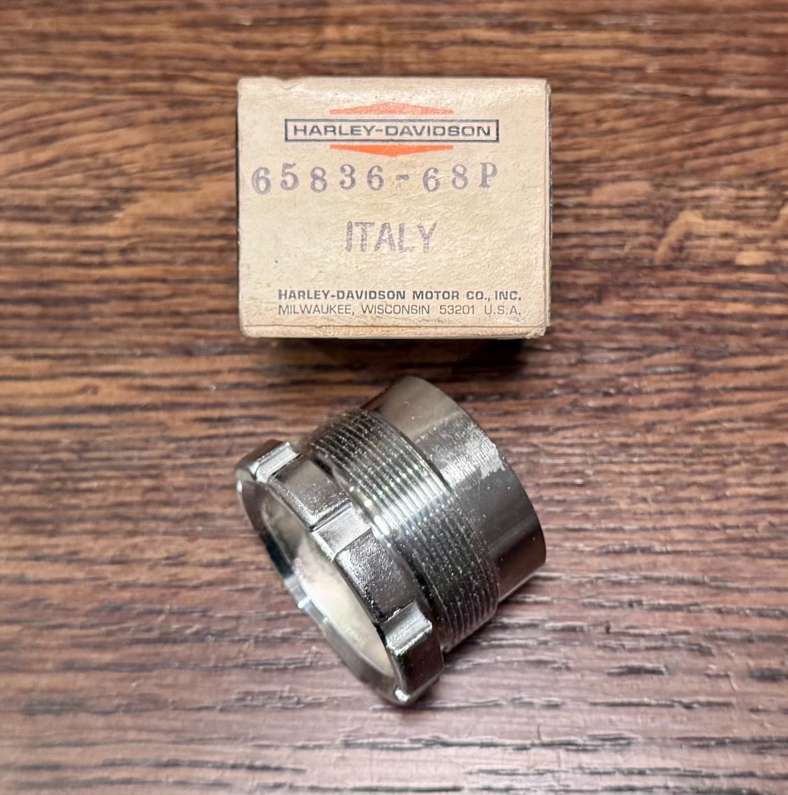 Aermacchi Rapido ML MLS 1968-69 Exhaust Pipe Nut 65836-68P