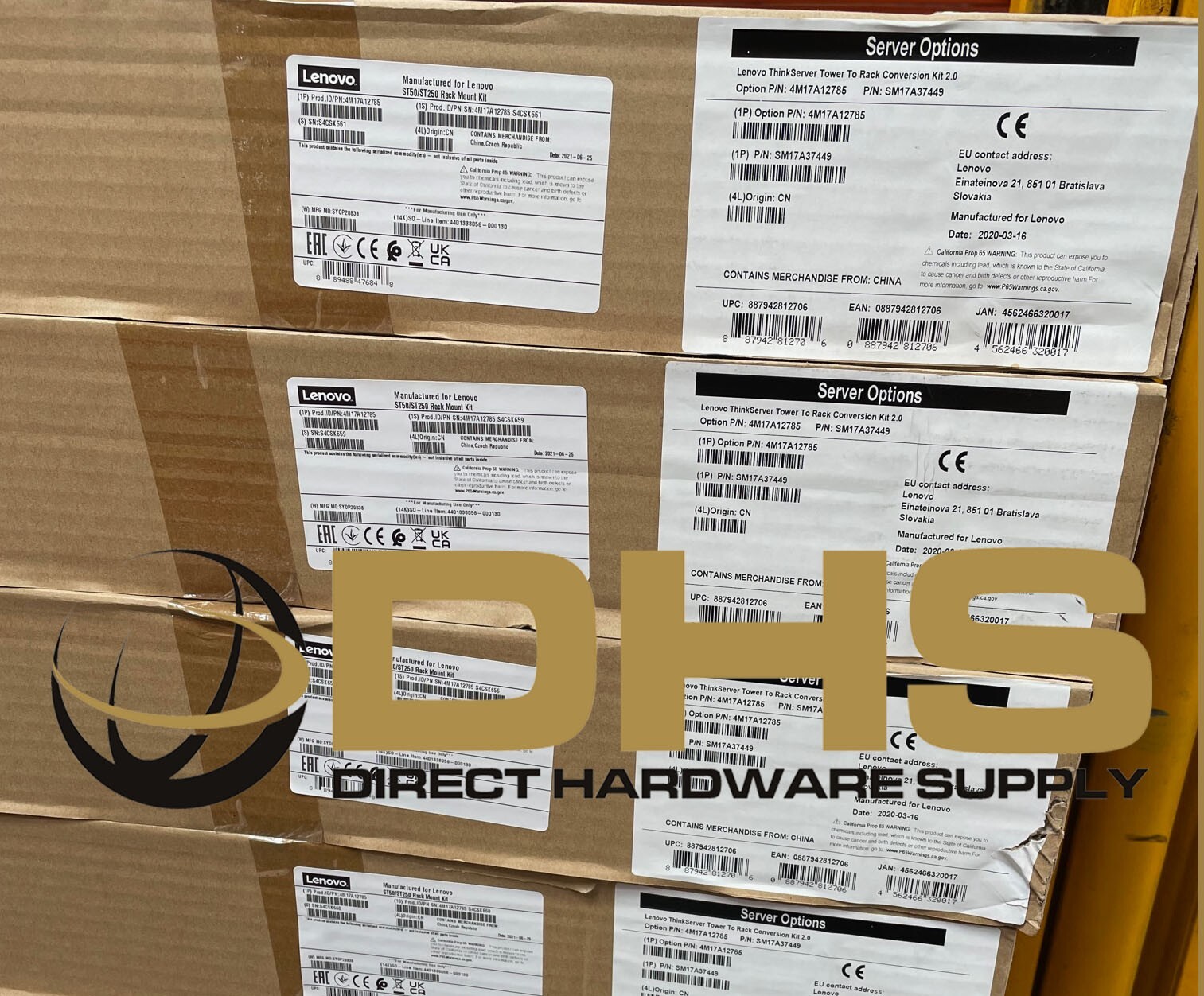 Lenovo ThinkSystem ST50/ST250 4U Rack Mount Kit  - 4M17A12785