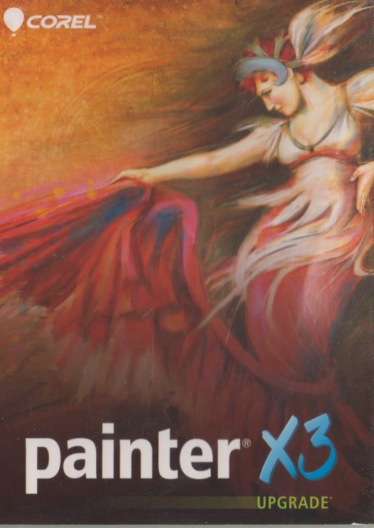 Corel Painter X3 Upgrade PC MAC DVD SOFTWARE digital art painting NEW SEALED BOX