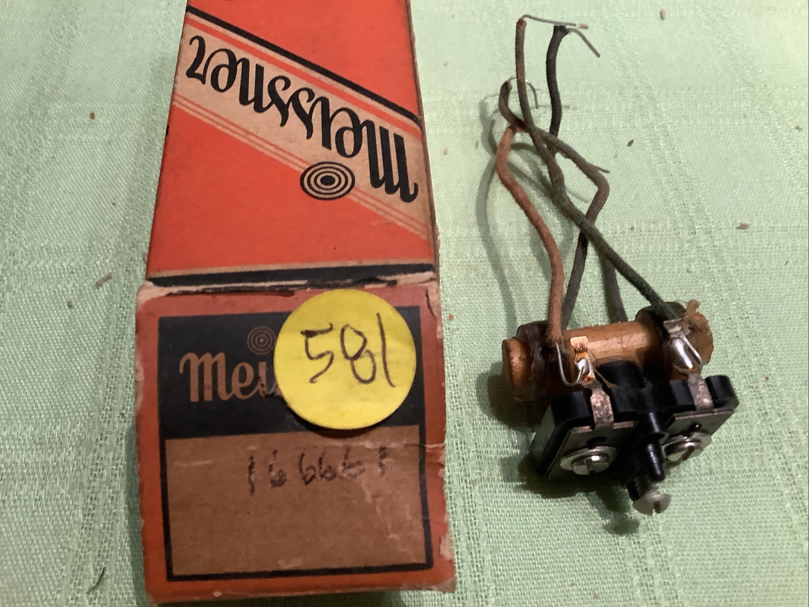 Meissner 16-6661 Cartwheel IF Transformer 456kHz Input Output Or Interstage