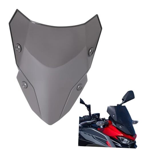Windshield for kawasaki Z500 2024 2025 Front Windscreen Wind Shield Dark Tinted