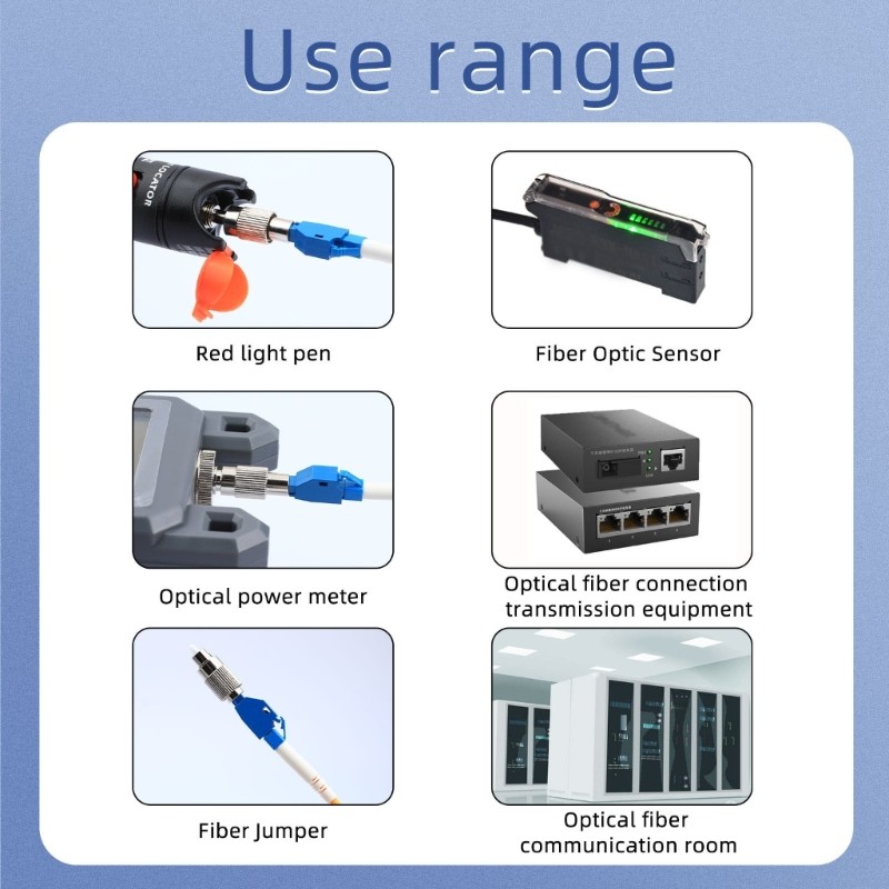 Male to Female Hybrid-Adapter Converter Fiber Power Meter Connector