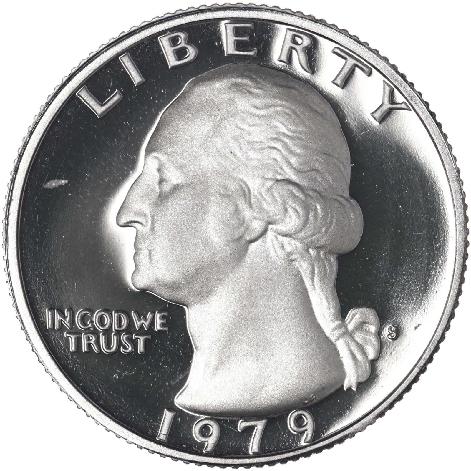 1979 S Washington Quarter Type 2 / Clear S Gem DCam Proof CN-Clad