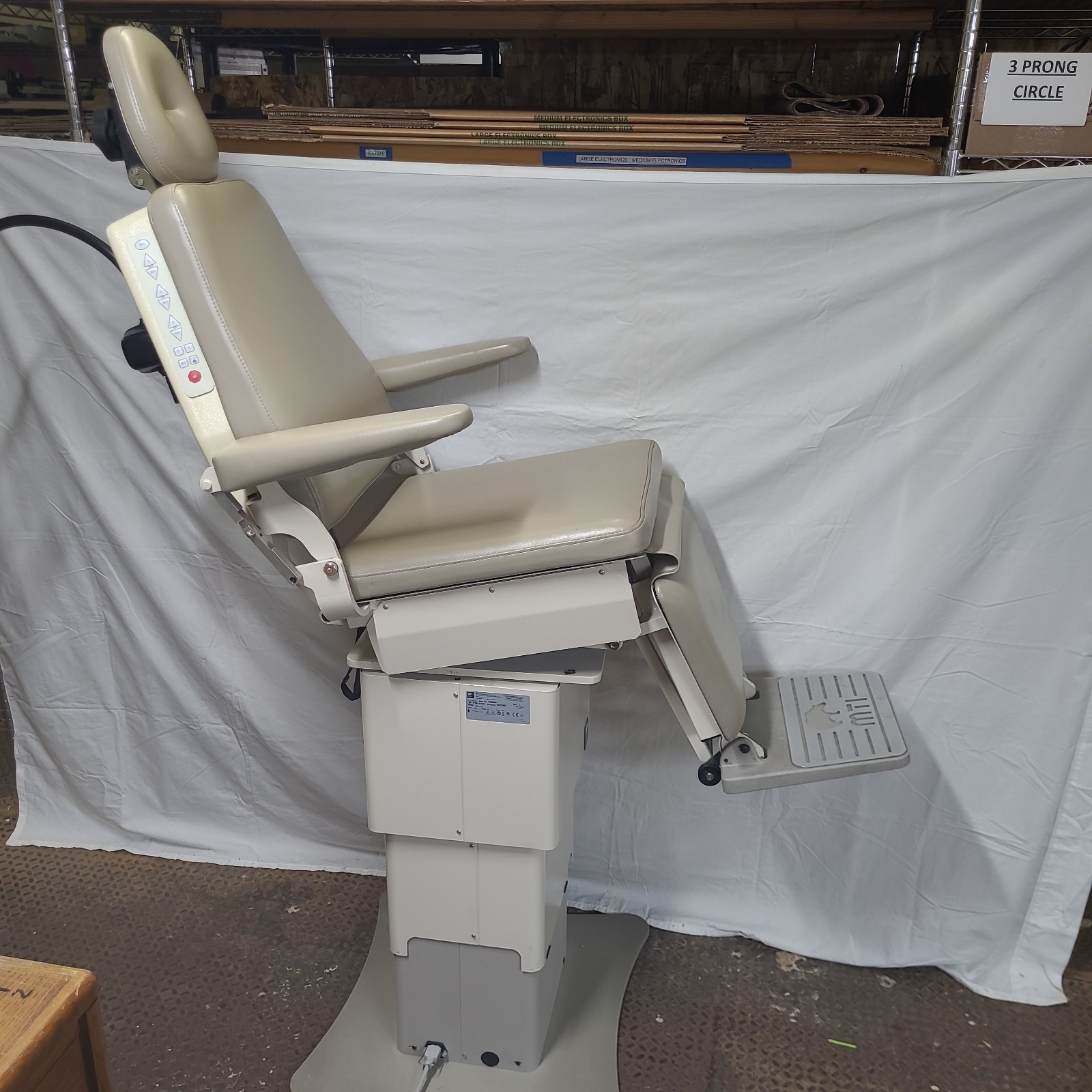 MTI Power Exam Procedure Dental Chair 424H-115 - SEE INFO - VIDEO