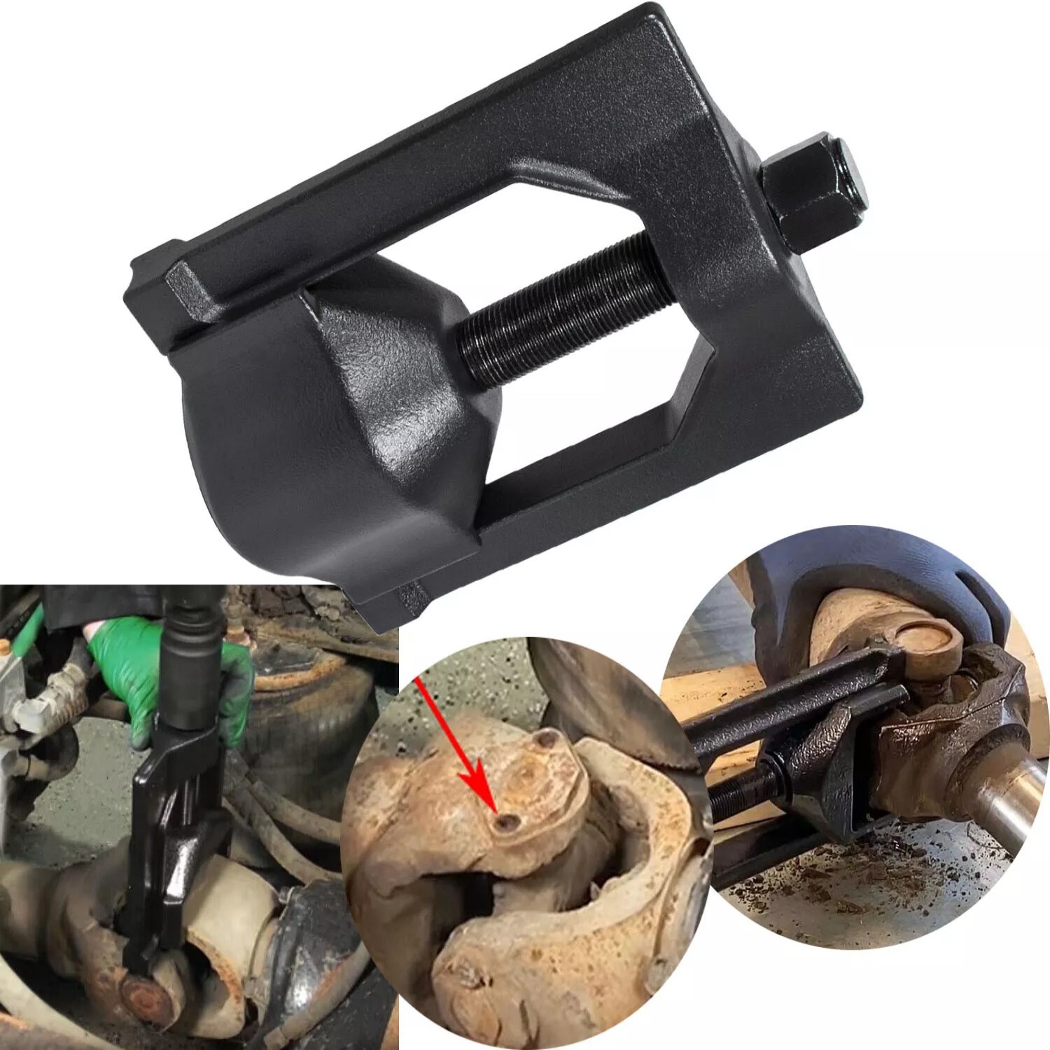 Universal Heavy Duty U Joint Puller Class 7-8 for Truck Spicer Meritor 10102 @