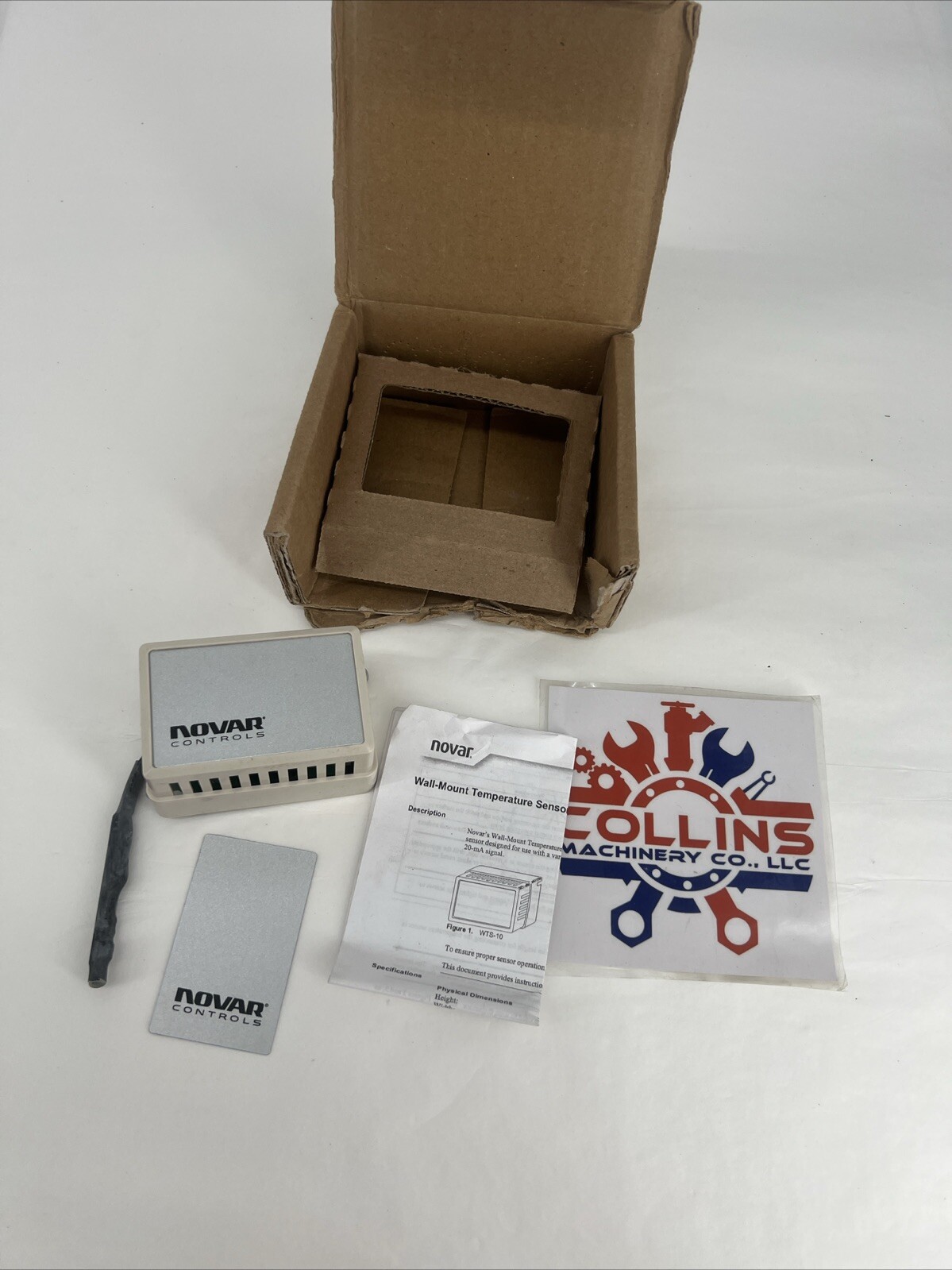 Novar WTS-10 712003000 Temperature Sensor Wall Mount NEW