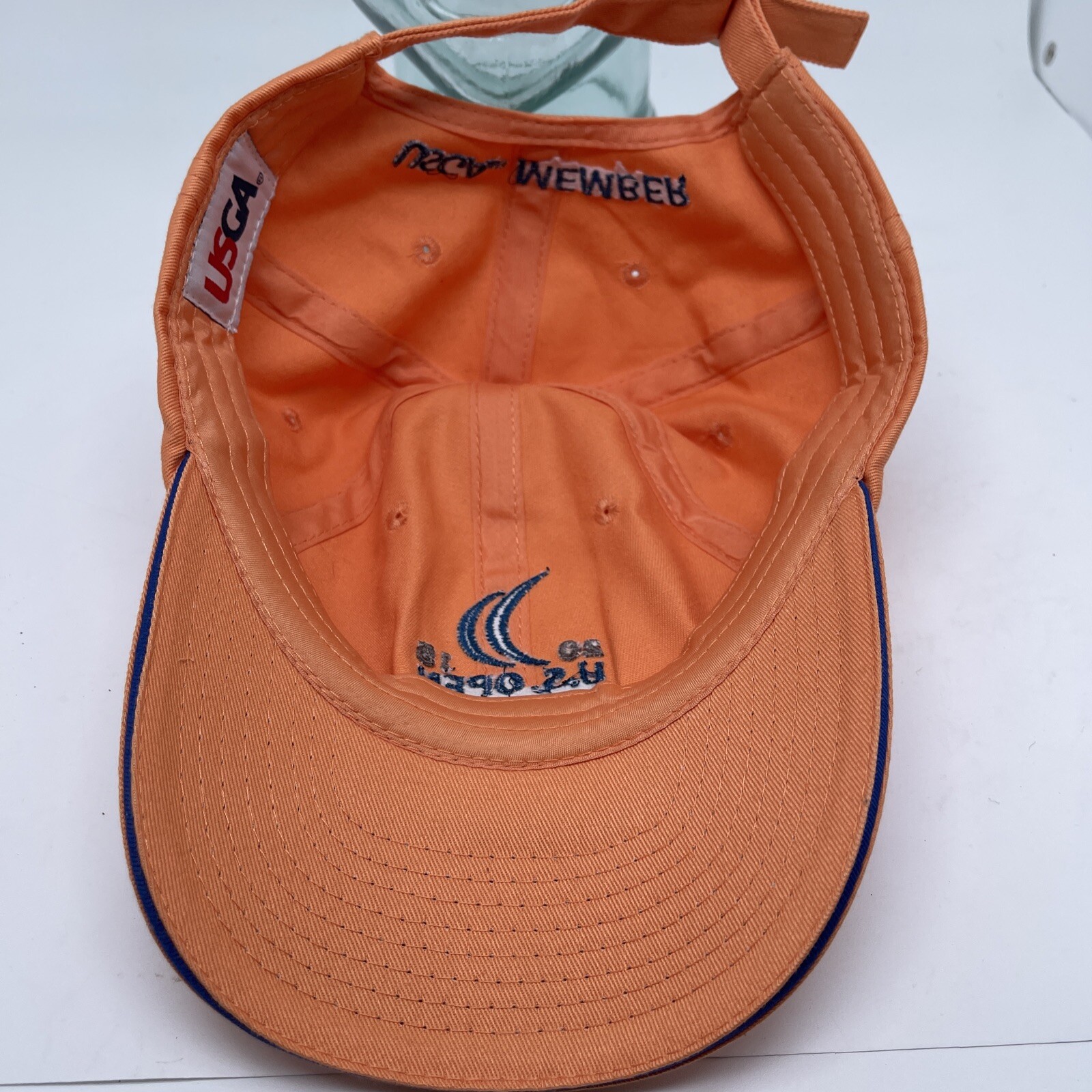 USGA Member 2015 Golf US Open Chambers Bay Orange Adjustable Cap Hat
