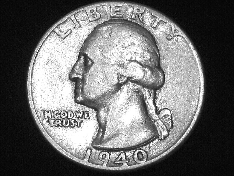 1940 Washington Quarter --- Very Fine +++