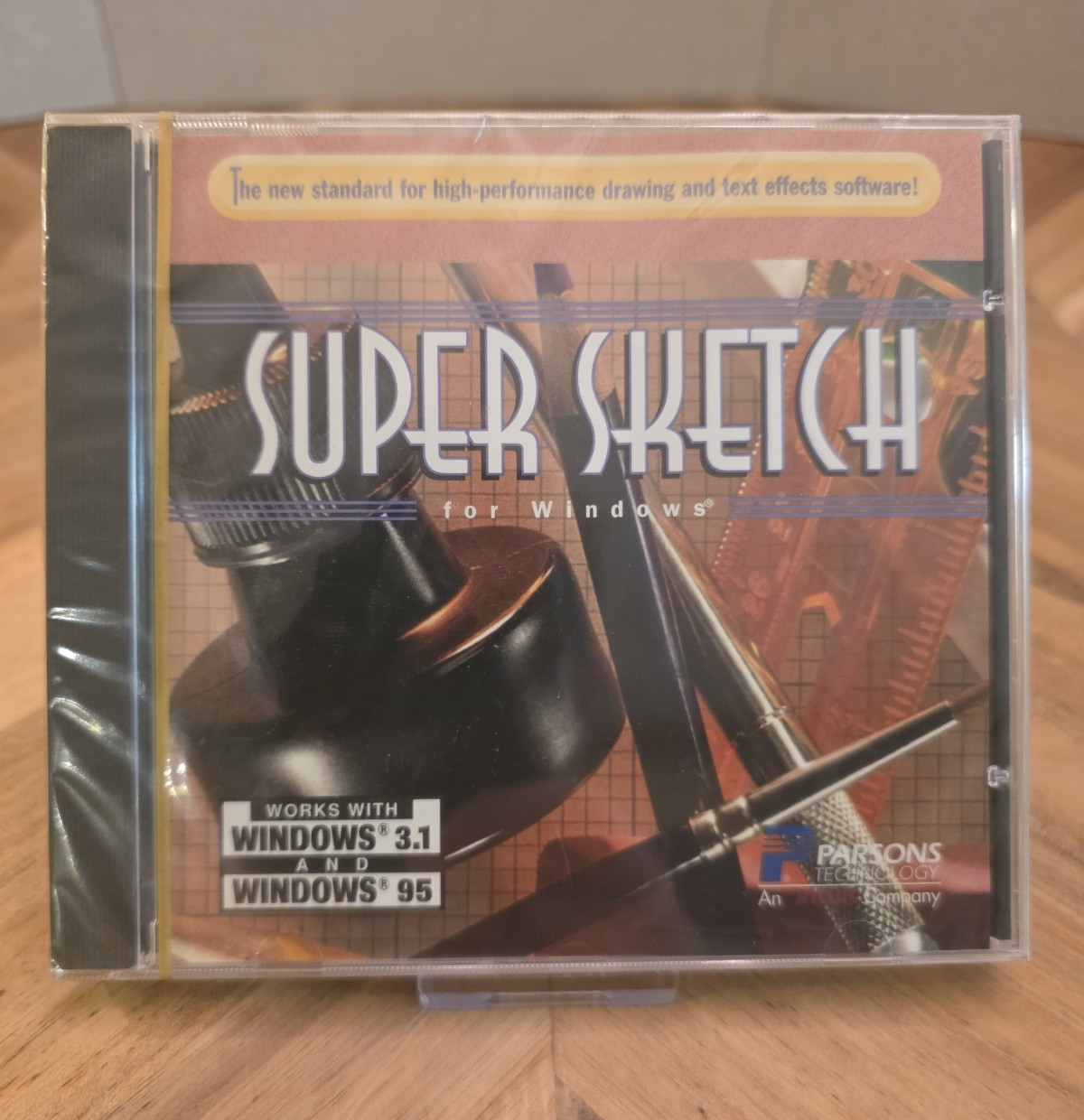 Super Sketch for Windows Graphics & Design CD Windows 3.1/95 - Sealed Unopened