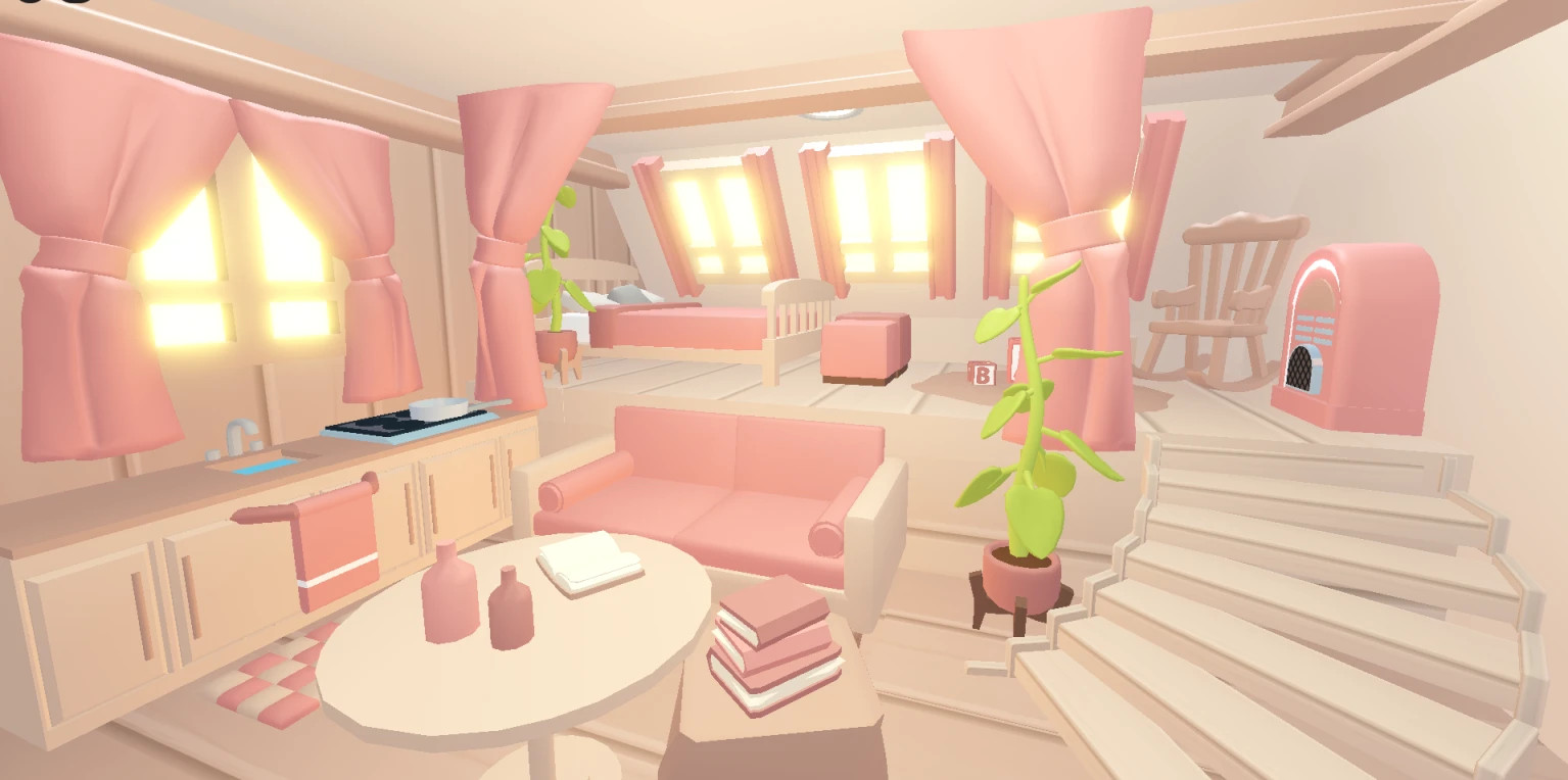 ⭐Adopt Pets🐈with me Tiny Coquette House🏠Home
