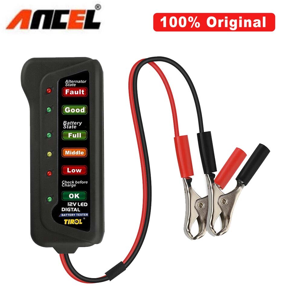 BM310 12V Battery Analyzer Digital Car LED Battery Load Tester Diagnostic Tool