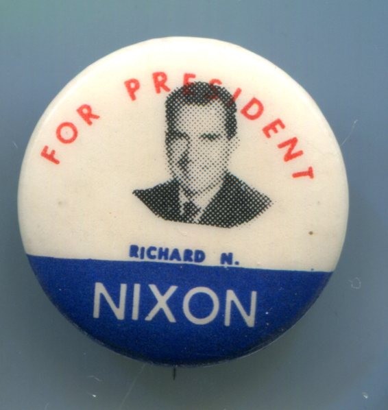 4 Nixon Pinback Buttons