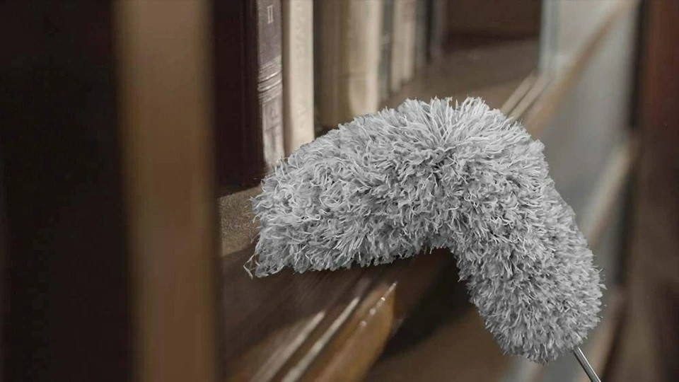 Microfiber Duster Cleaning Brush Dust Cleaner Bendable Handle Soft Extendable