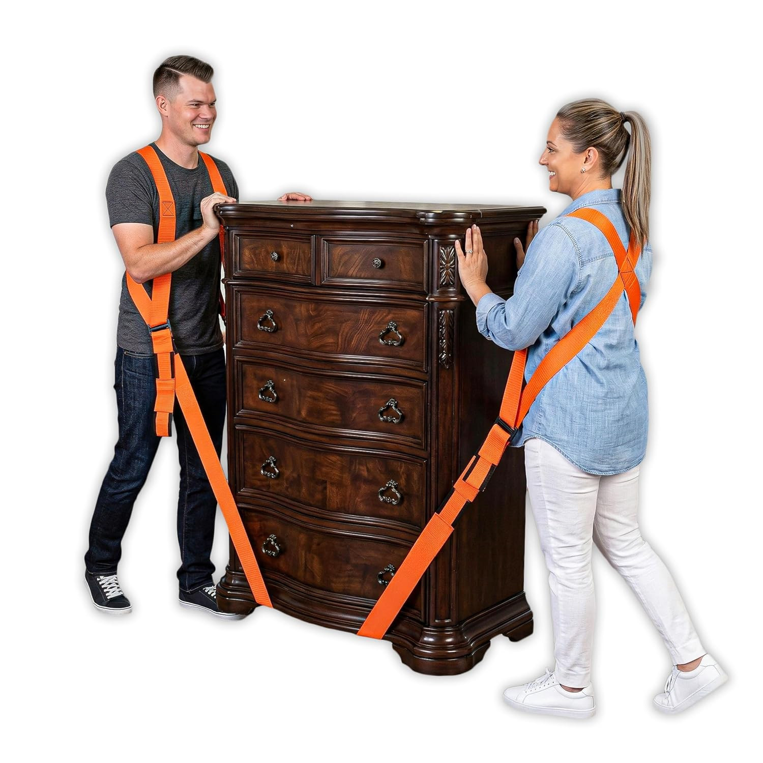 Shoulder Harness – Standard - Lift and Move Furniture, Appliances, Supports up t