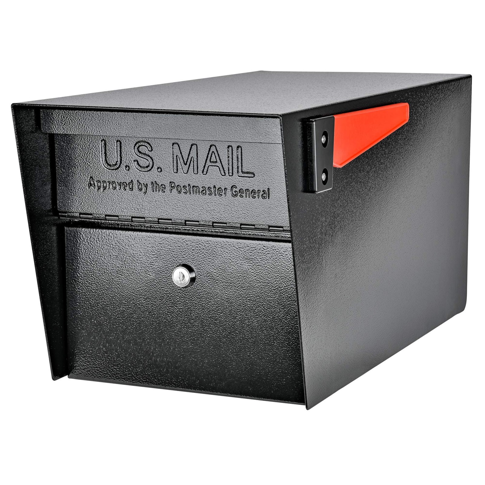Mail Boss 7506 Mail Manager Curbside Locking Security Mailbox, Black,Large | ...