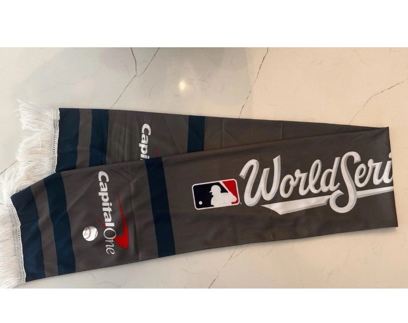 2025 World Series Scarf Capital One SGA Los Angeles Dodgers Vs Blue Jays Toronto