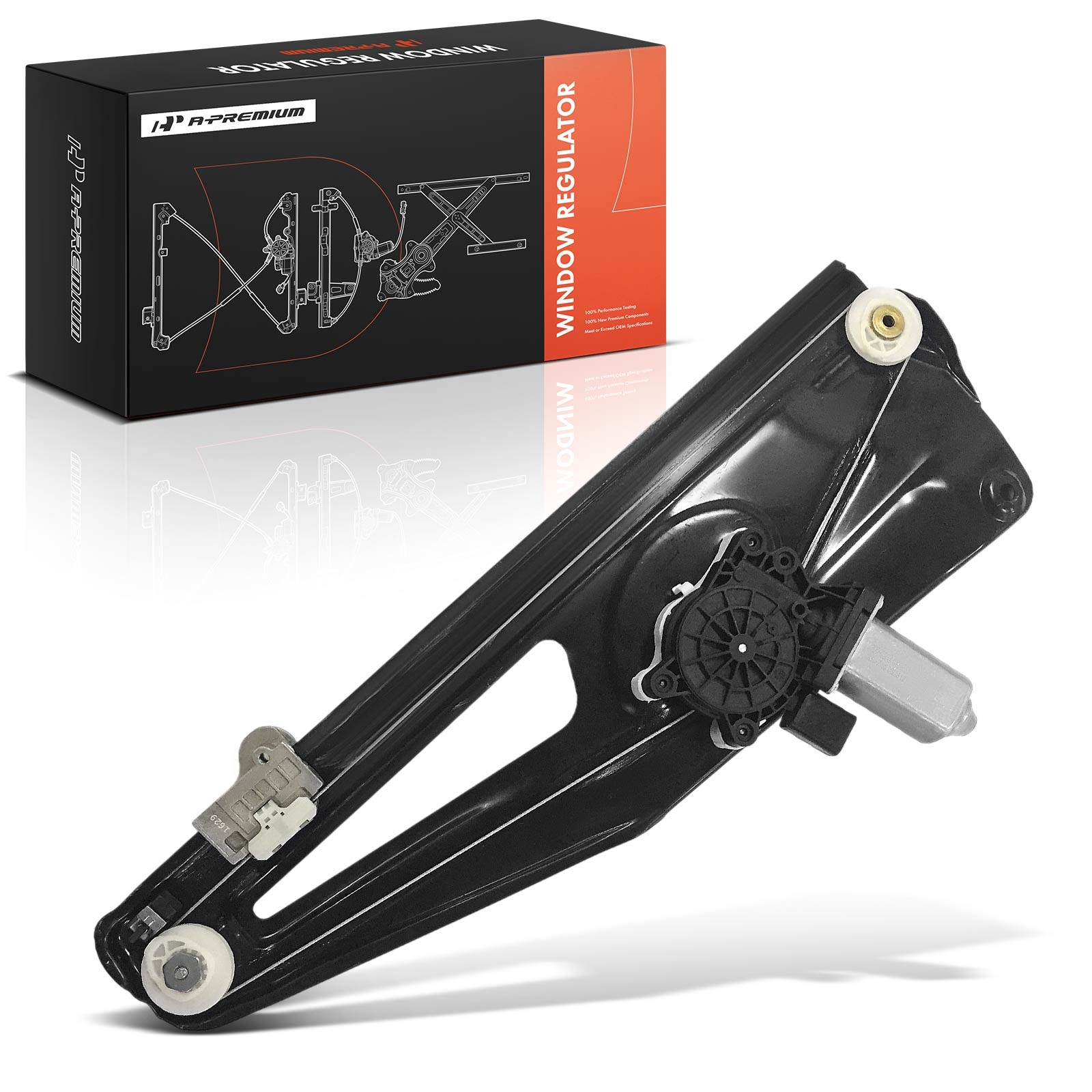 A-Premium Rear Right Side Window Regulator with Motor for Land Rover Range Rover